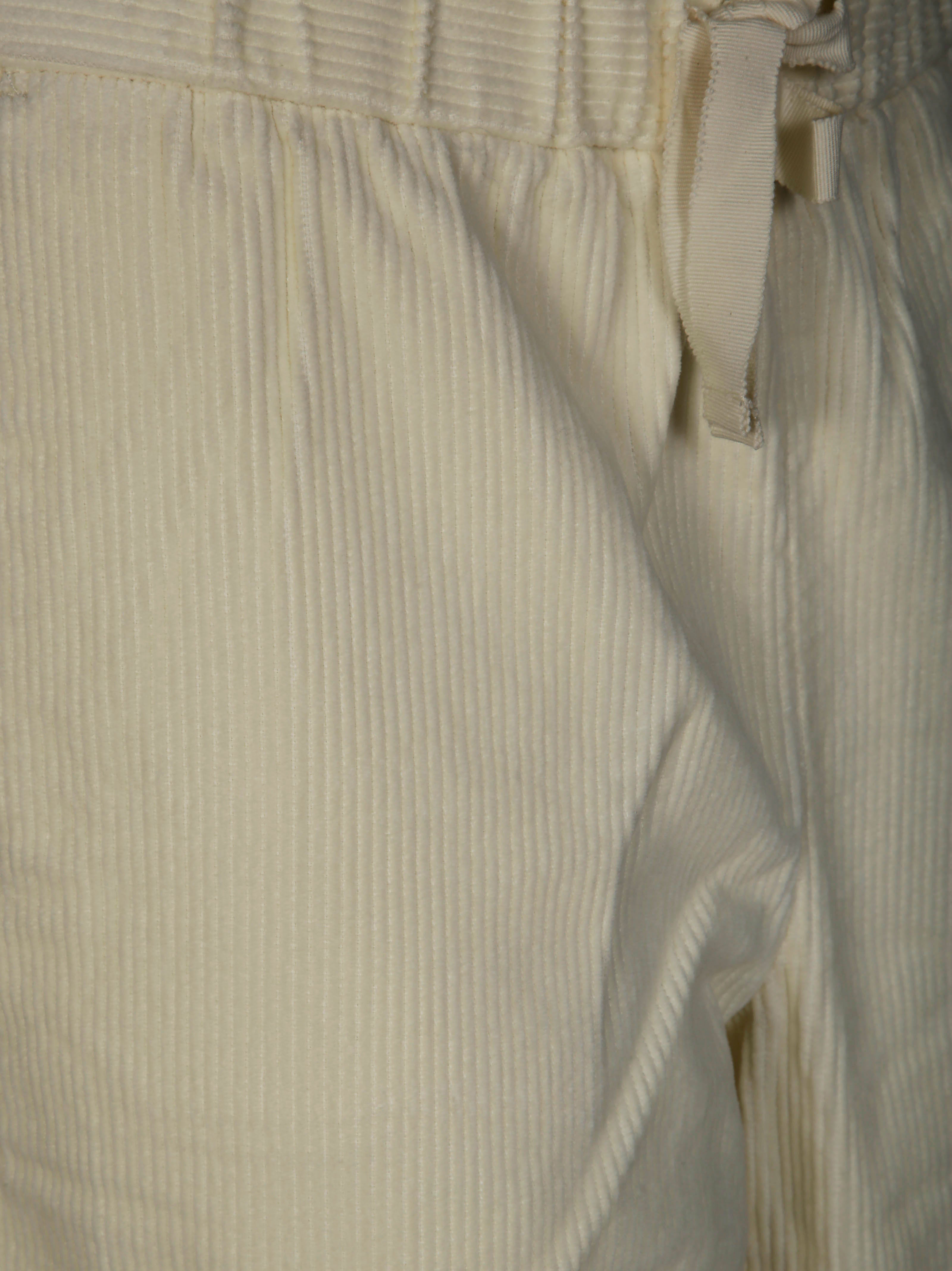 SUN 68 Men's Velvet Stripe Trousers