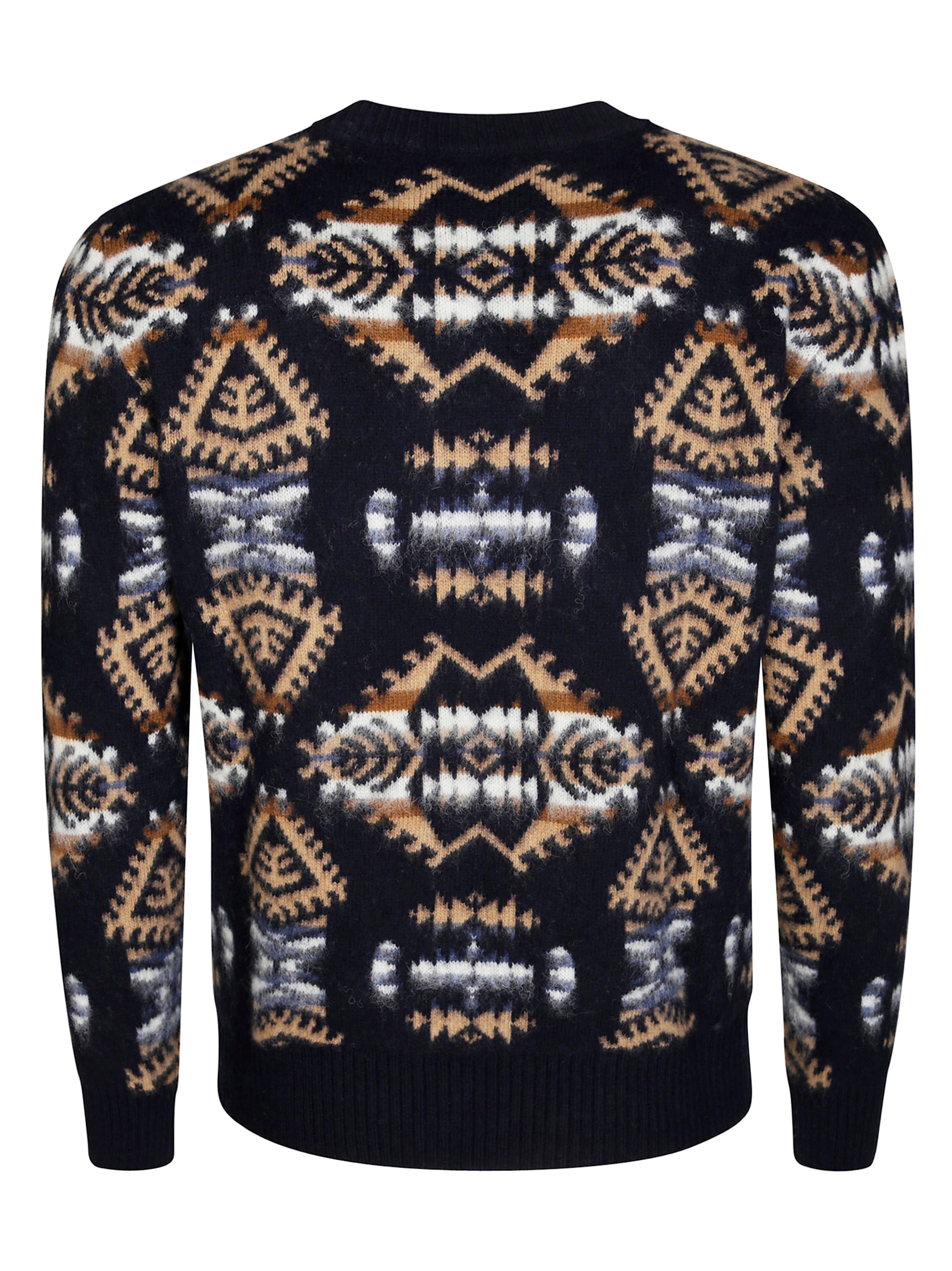 Altea Jacquard Crewneck Sweater