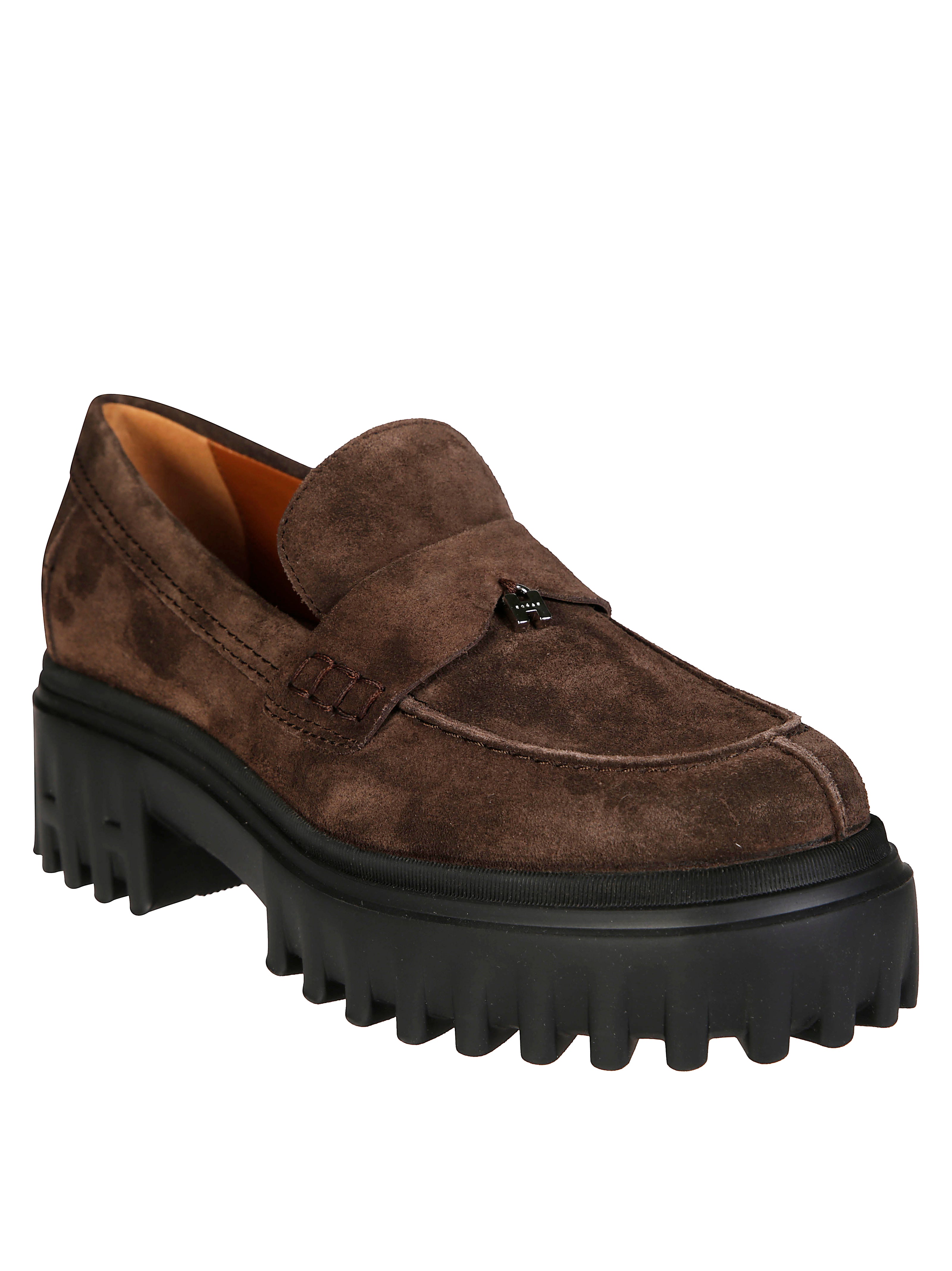 HOGAN Men's Classic Moccasin Sneaker