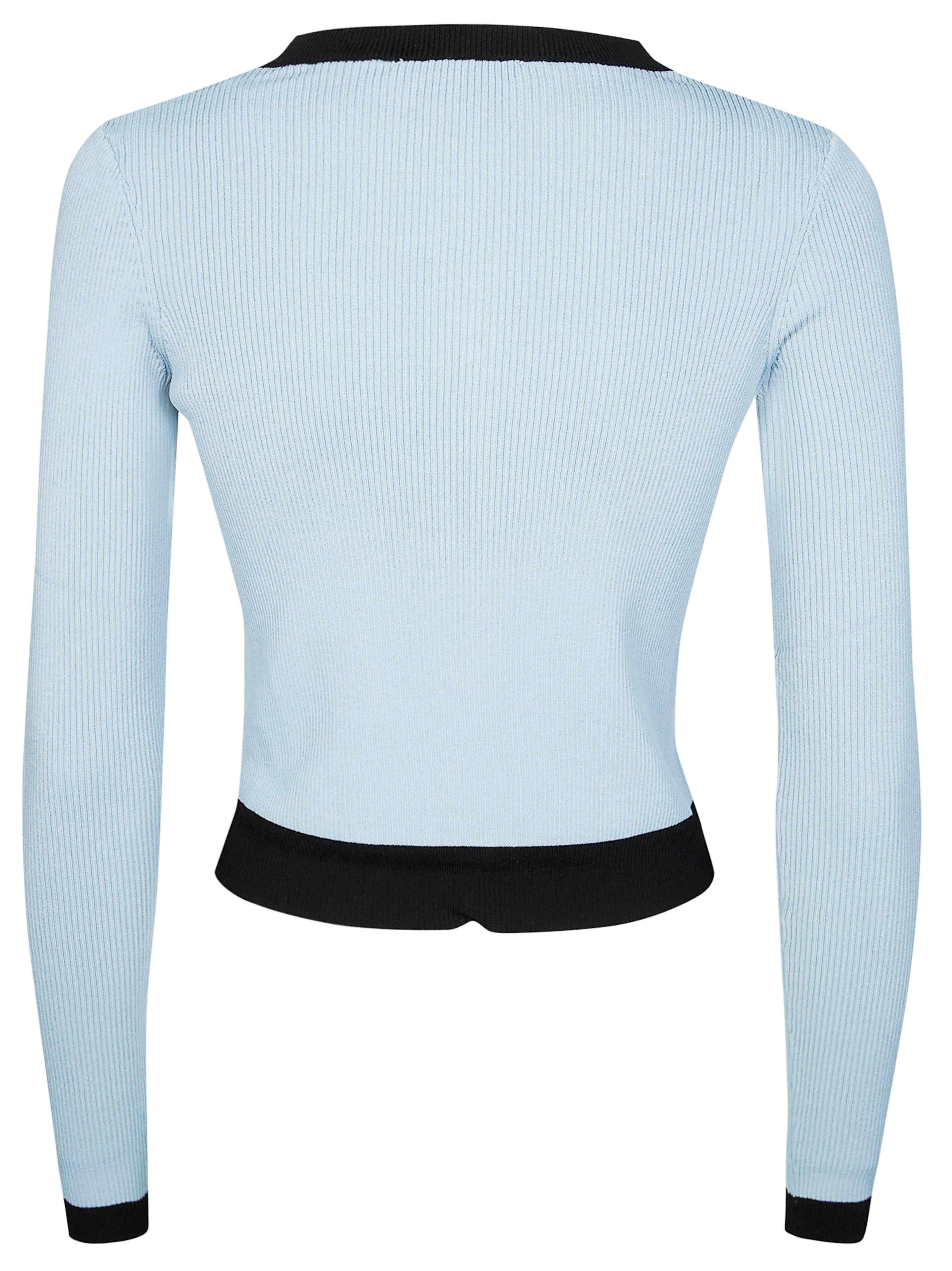 PATRIZIA PEPE Bicolor Mini Cardigan