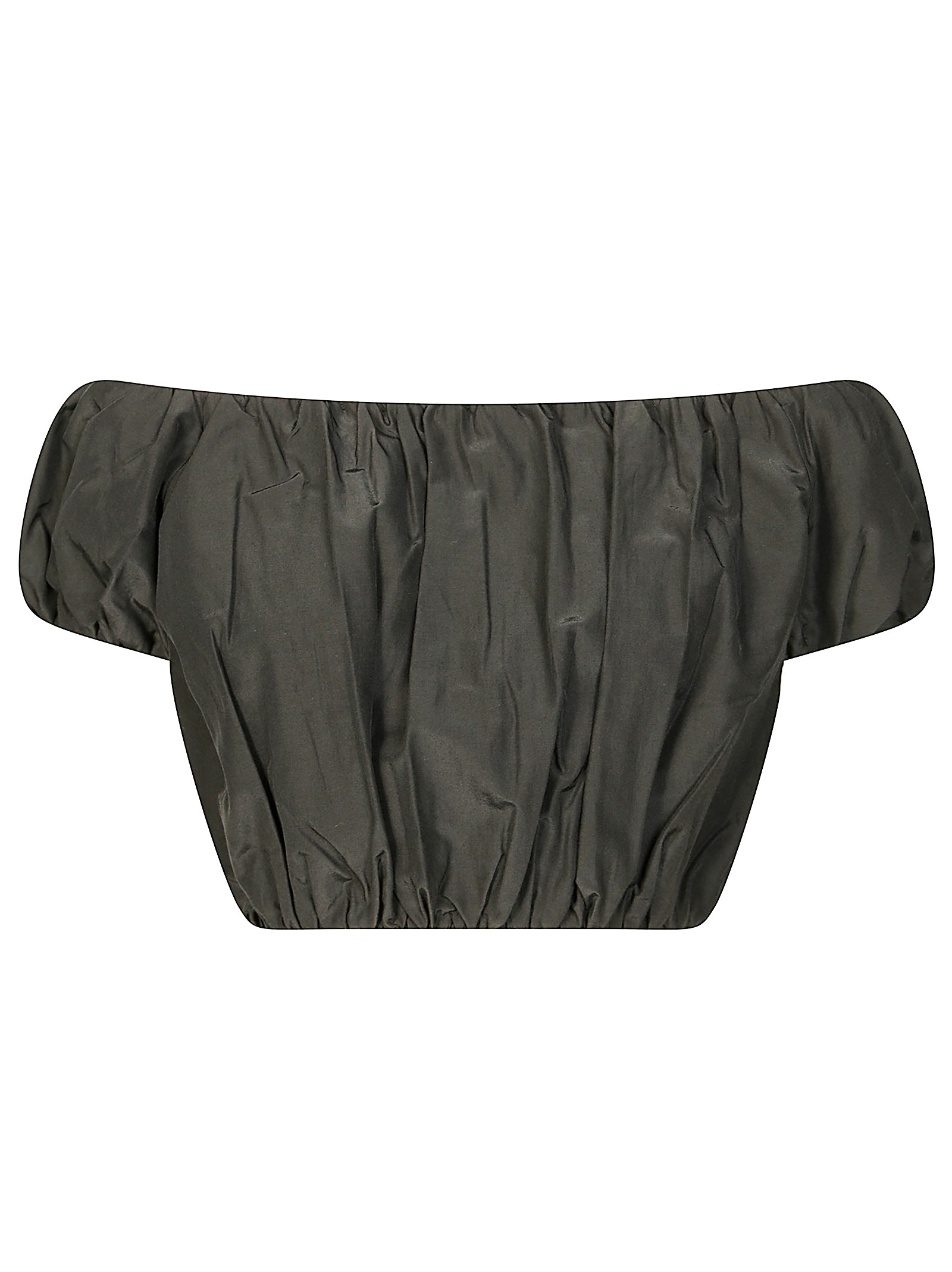 THE ANDAMANE Cropped Sweater with Mini Fit