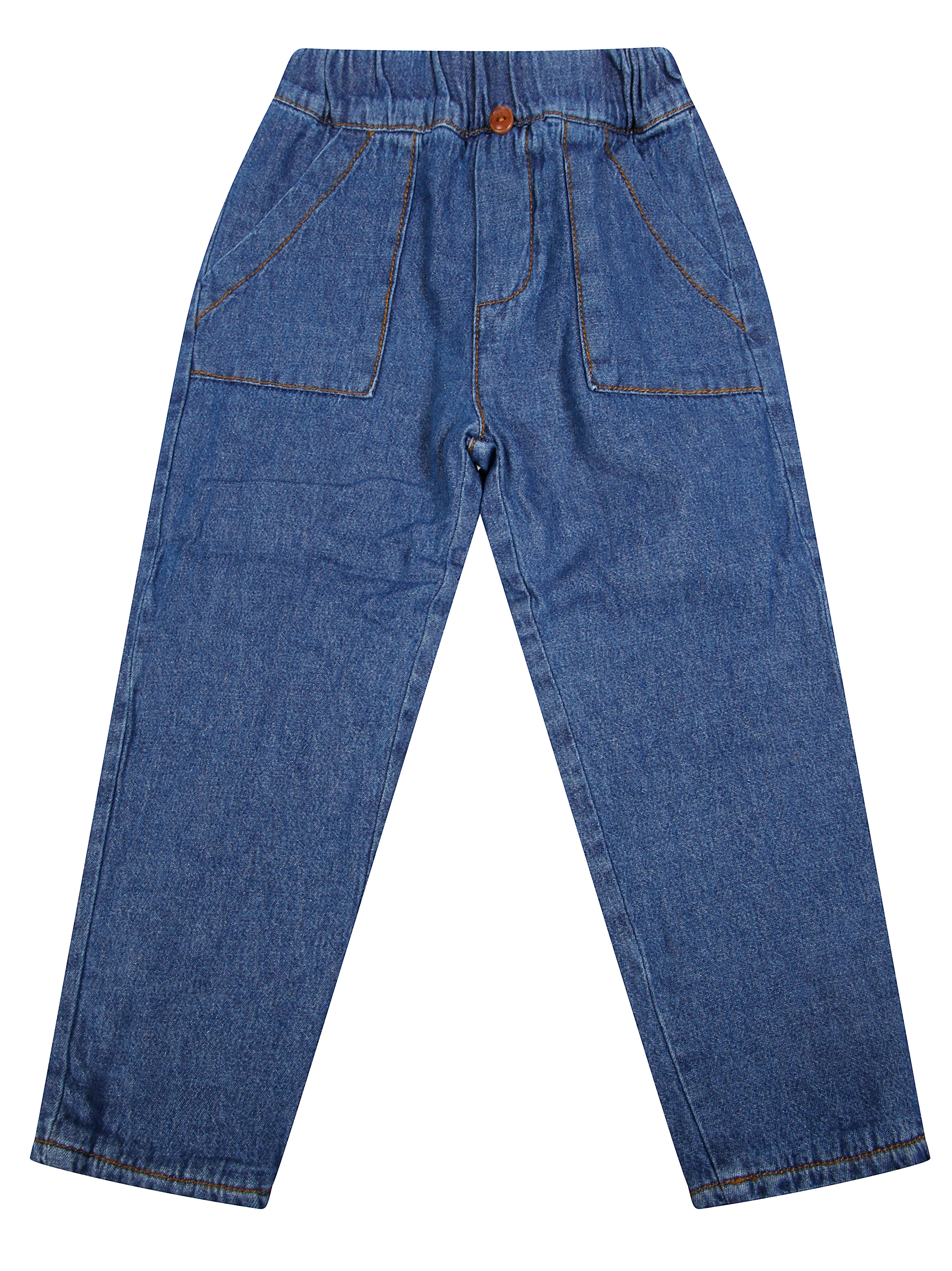 1+IN THE FAMILY Mini Trendy Jeans with Stylish Details for Kids