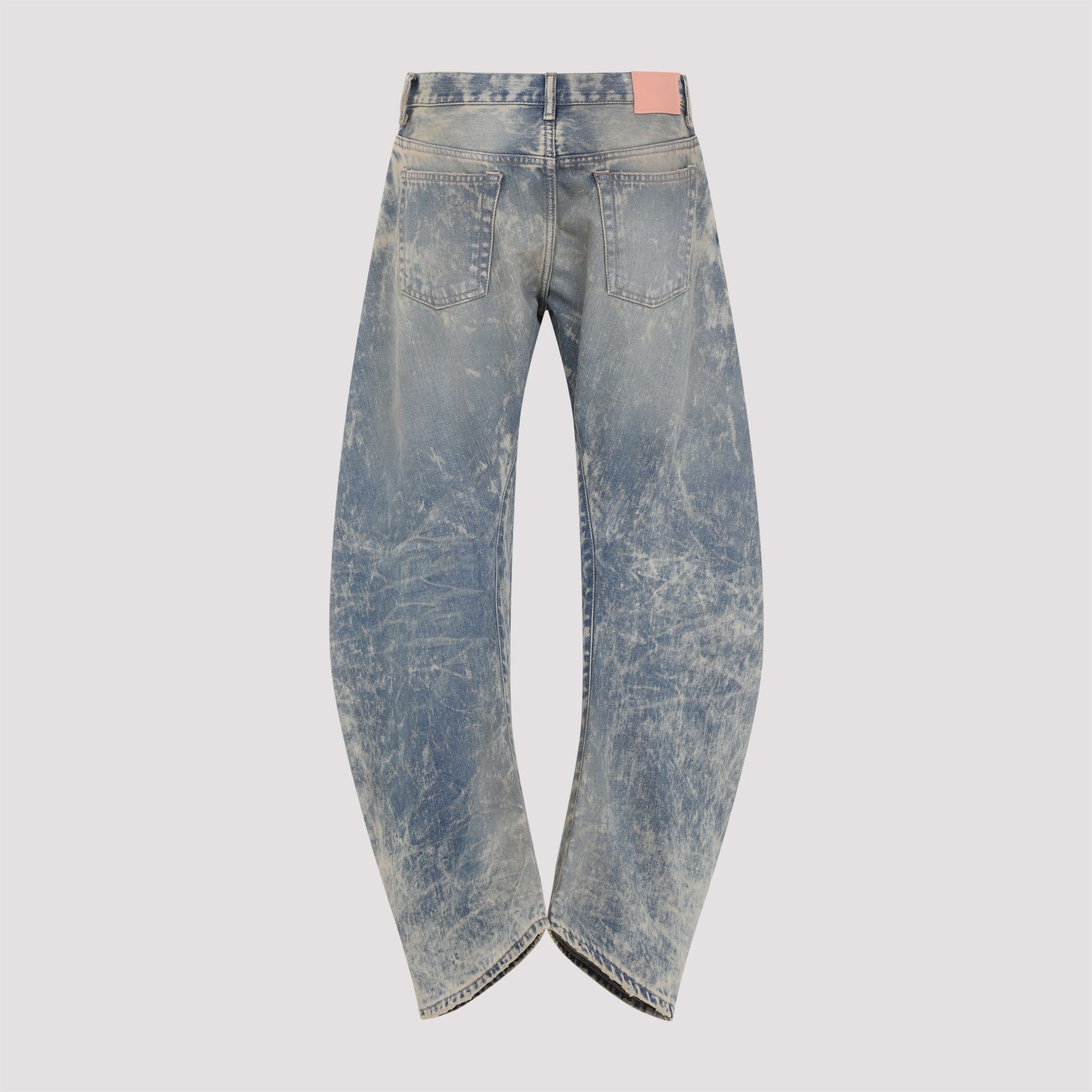 ACNE STUDIOS Loose Bleached Denim Jeans - Size 26