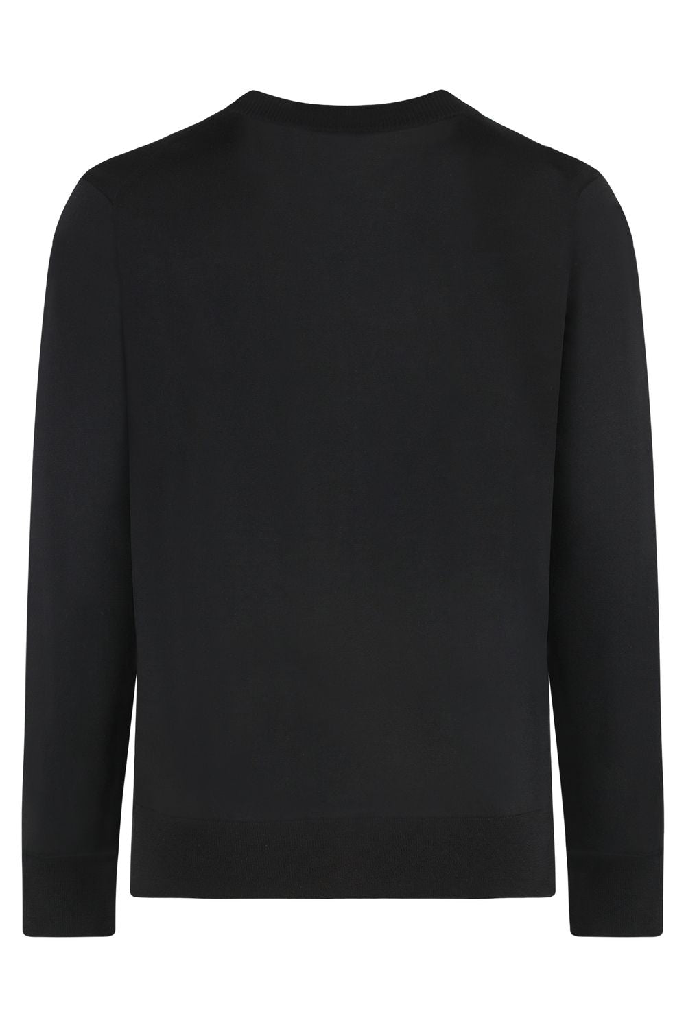 PAOLO PECORA Men's Virgin Wool Cardigan - Ribbed Knit Edges