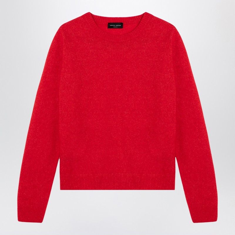 ROBERTO COLLINA Cashmere-Silk Blend Crew-Neck Sweater - Size 38