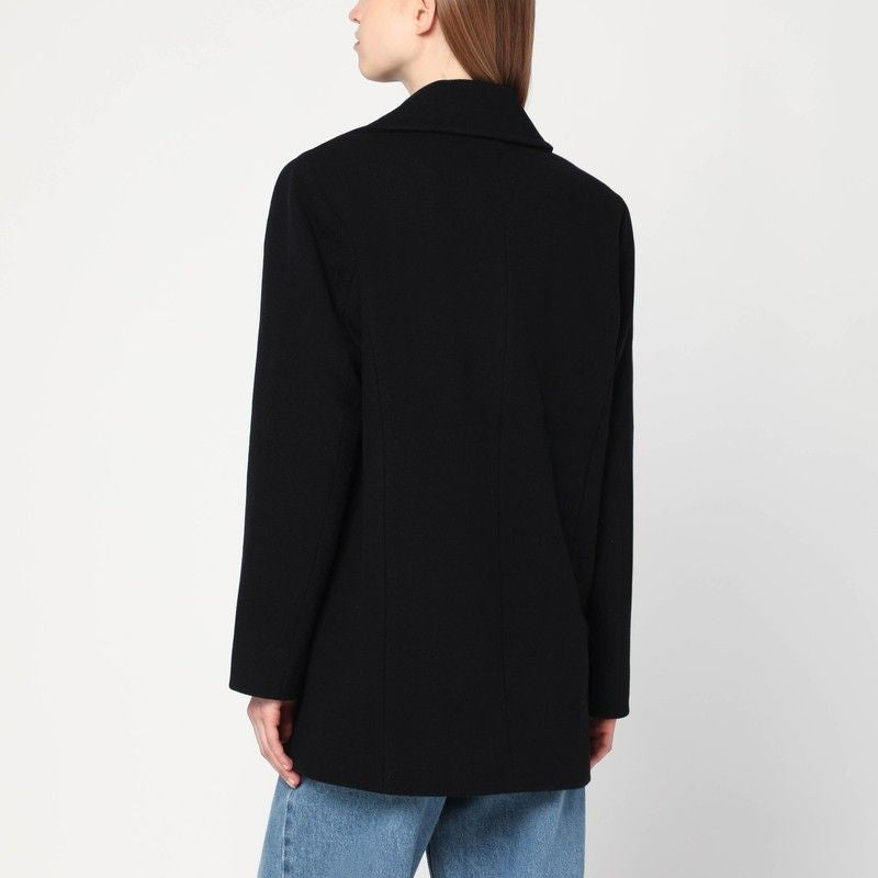 ANINE BING Double-Breasted Wool Blend Jacket for Women