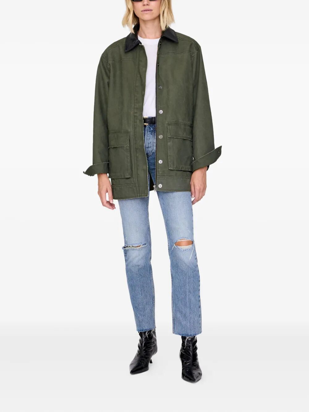 ANINE BING Women's Stylish Army Jacket