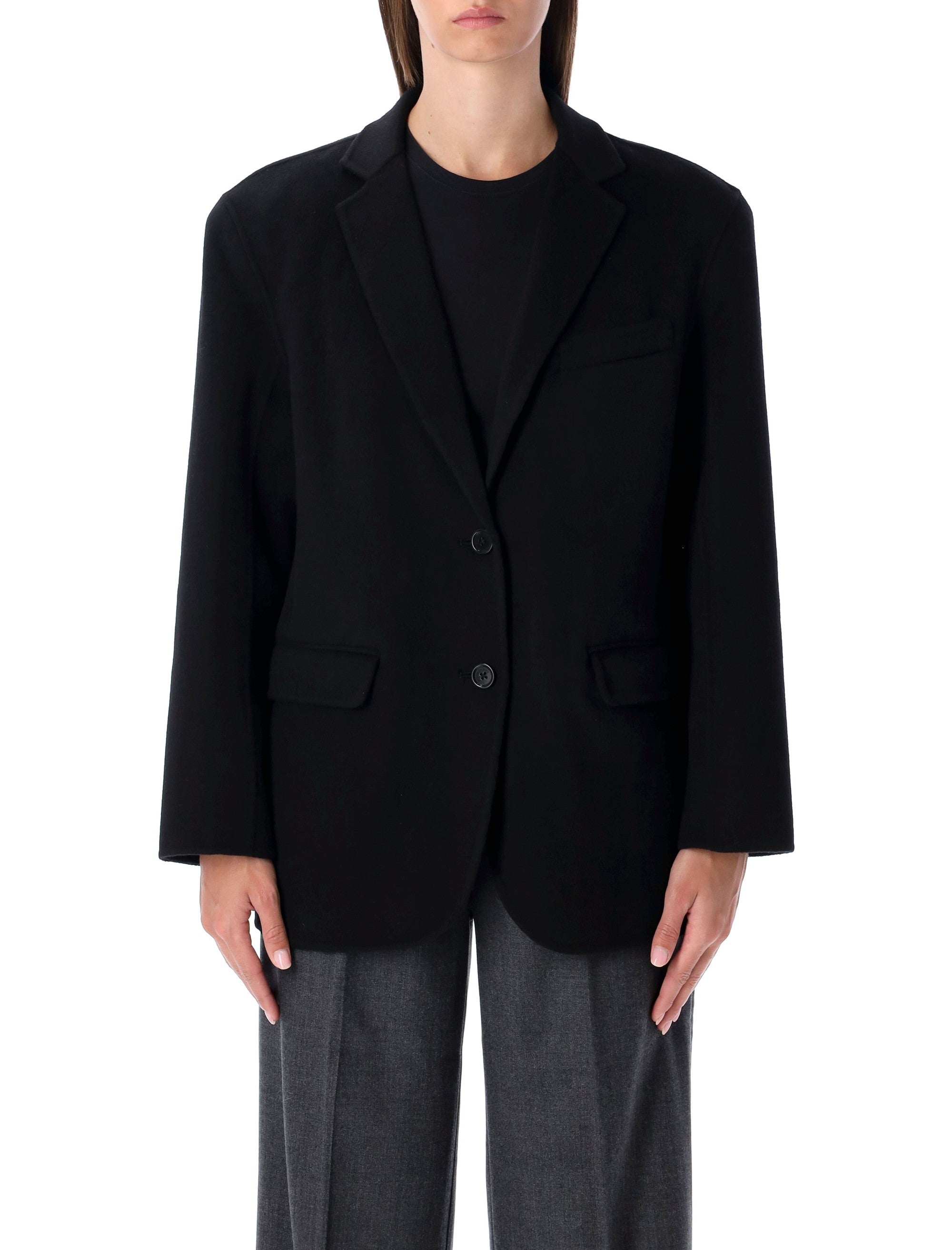 ANINE BING Oversized Wool Cashmere Blazer - Size S