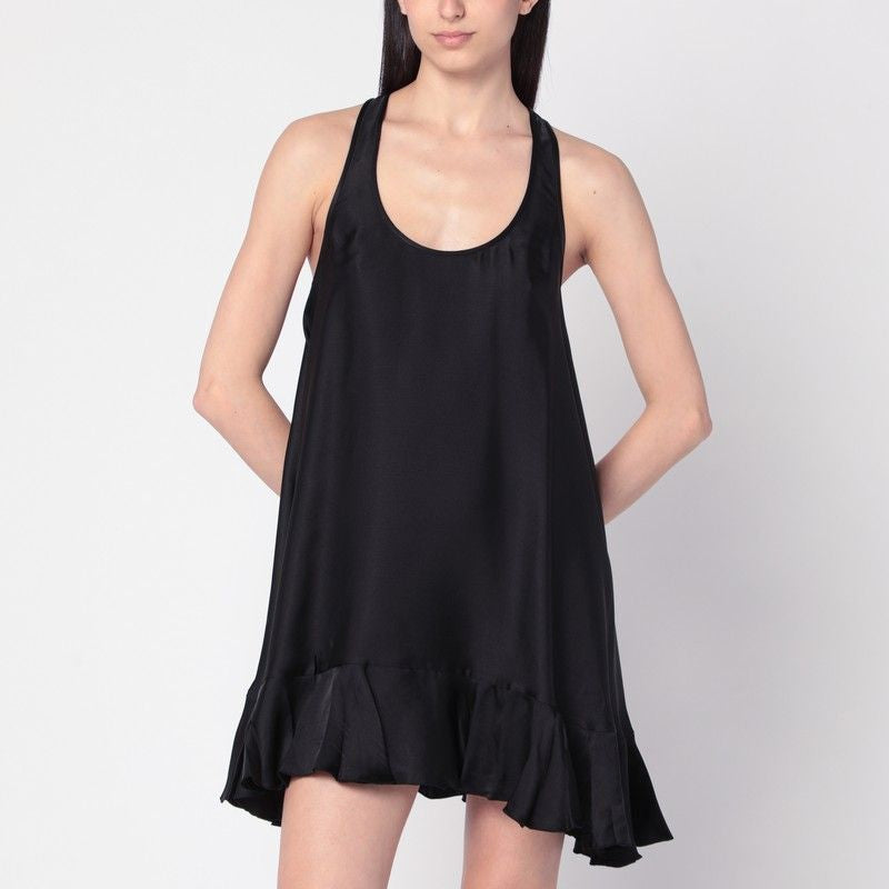 ANINE BING Fluid Trapeze Mini Dress