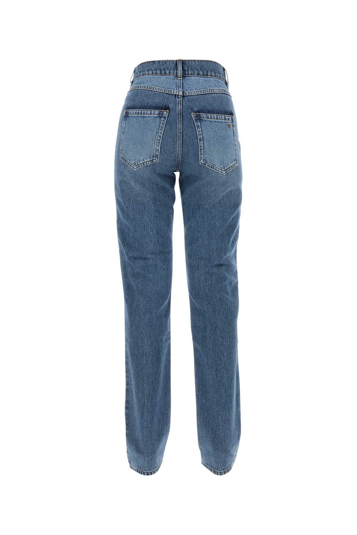 PHILOSOPHY DI LORENZO SERAFINI Denim Trousers for Women - SS25 Collection