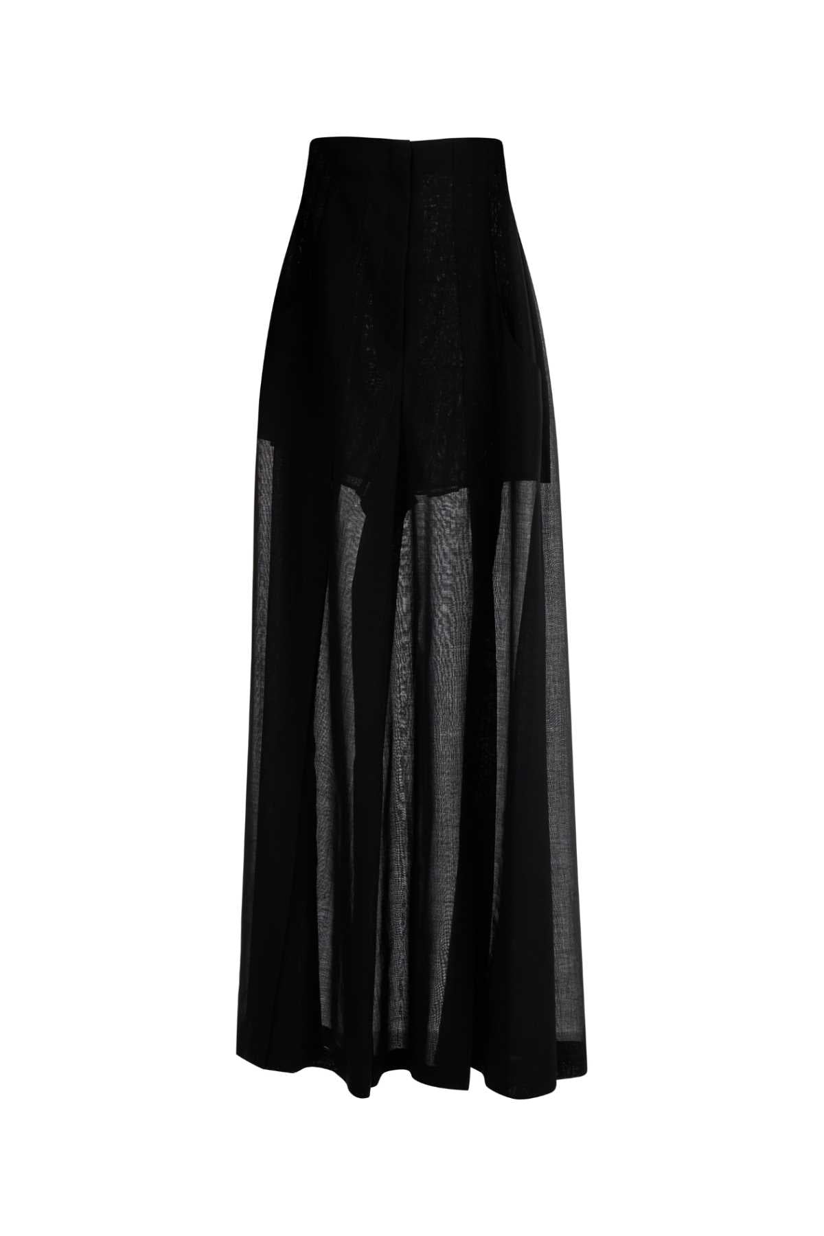 PHILOSOPHY DI LORENZO SERAFINI Wide-Leg Wool Blend Pant