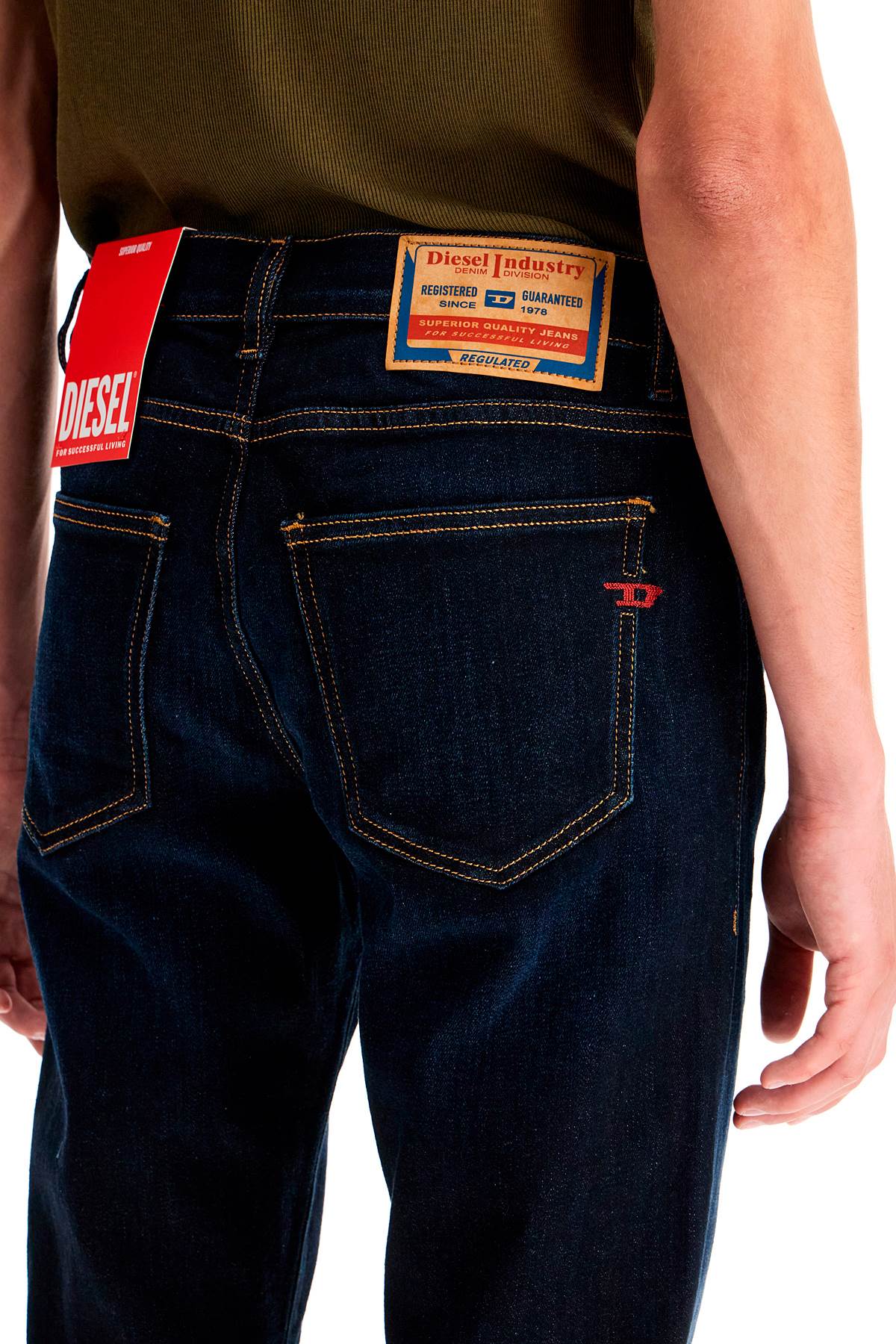 DIESEL Men's FW25 Slim Fit D-STRUKT Jeans