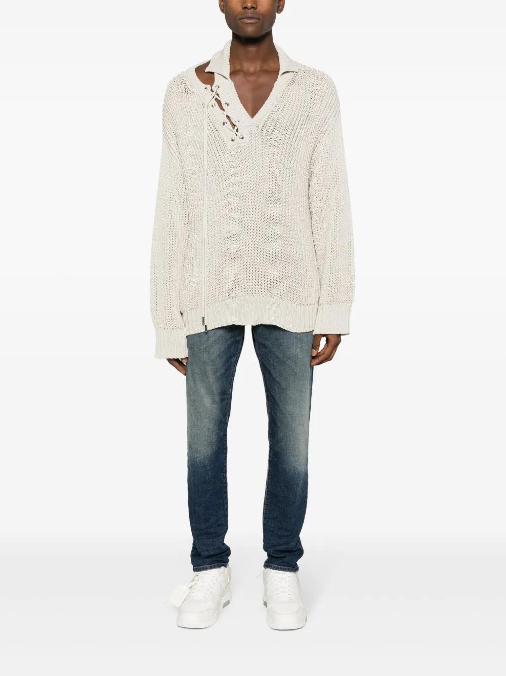 DIESEL Cotton Blend Trousers for Men - Spring/Summer 2025