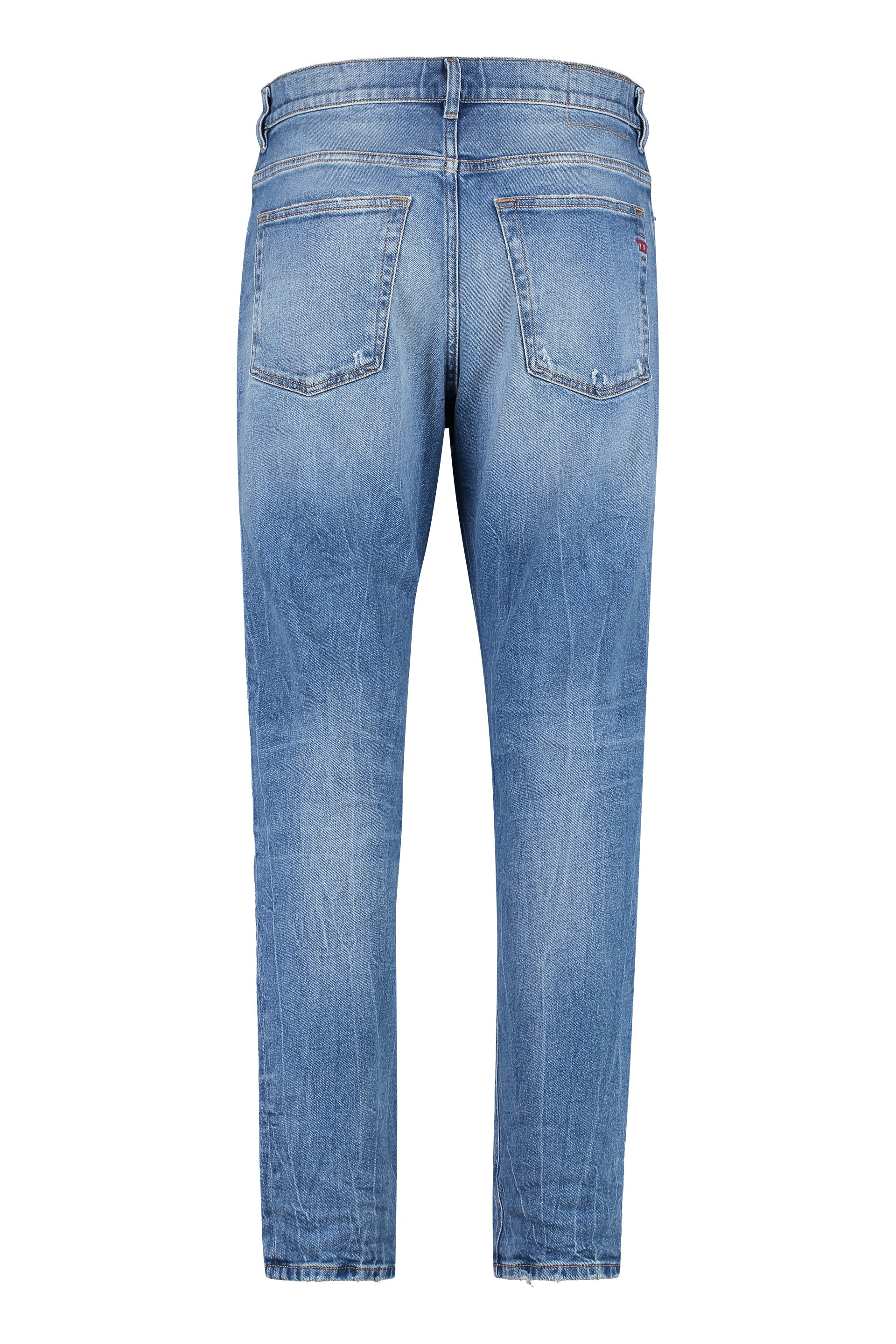 DIESEL Men's Regular Fit Tapered Jeans