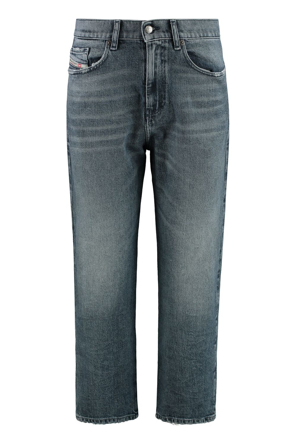 DIESEL Regular Fit Ripped Denim Jeans for Women