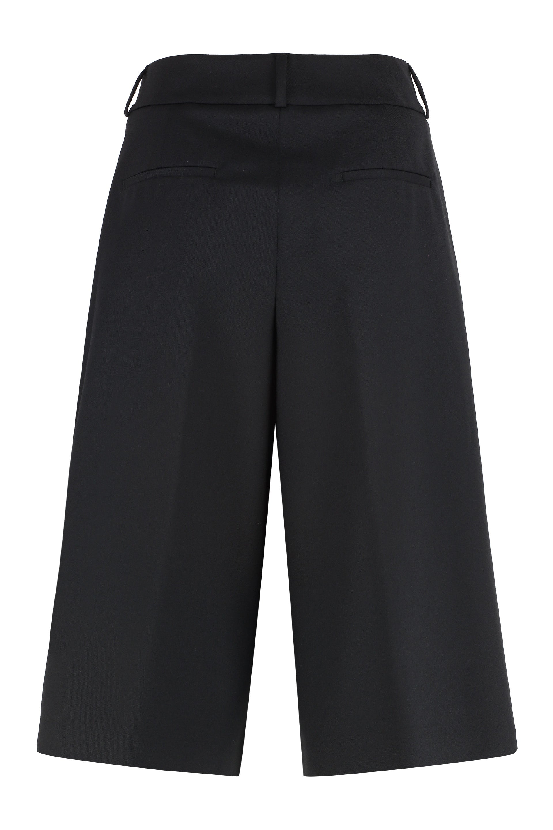 PESERICO Virgin Wool Blend Bermuda Shorts