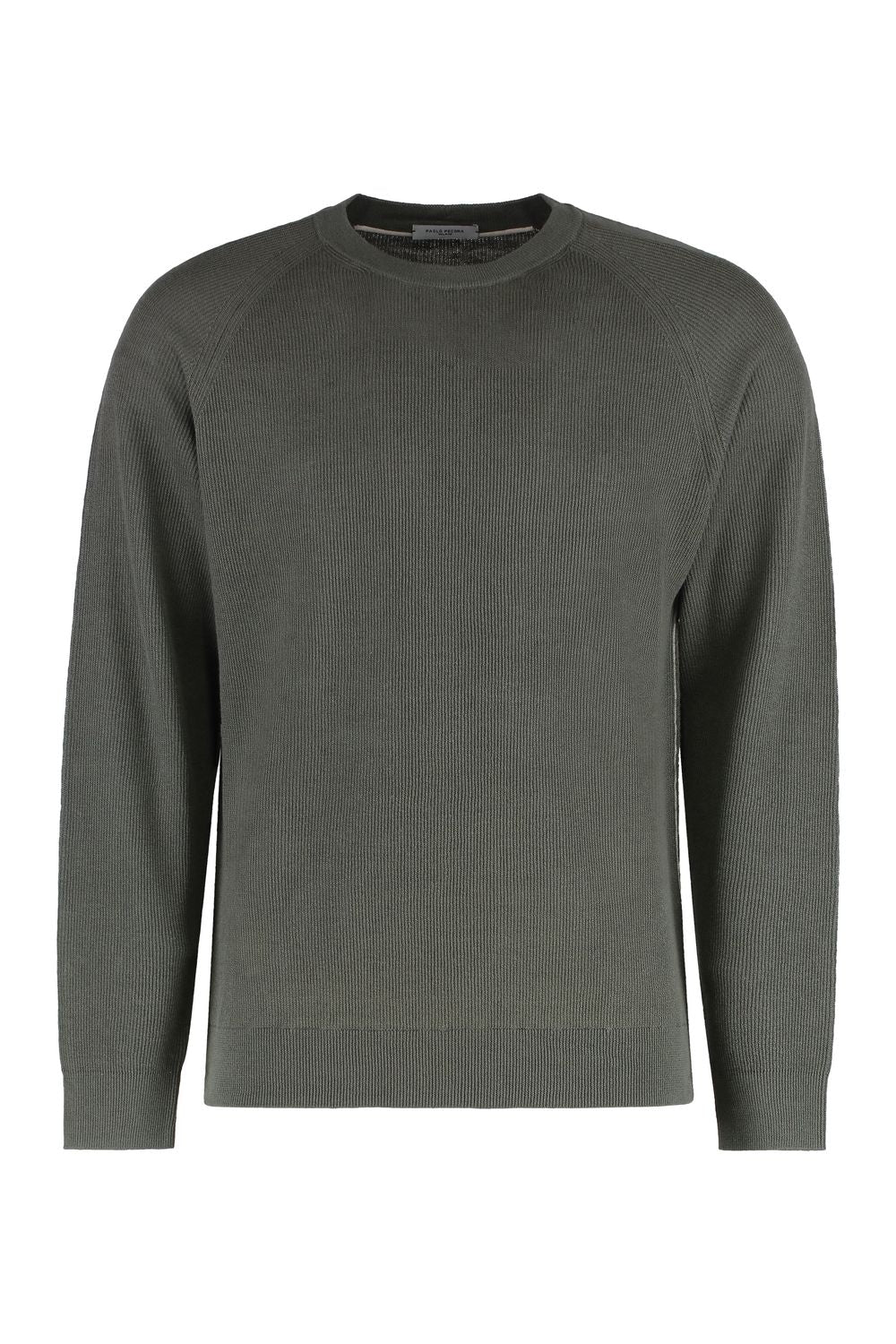 PAOLO PECORA Linen-Cotton Crew-Neck Sweater