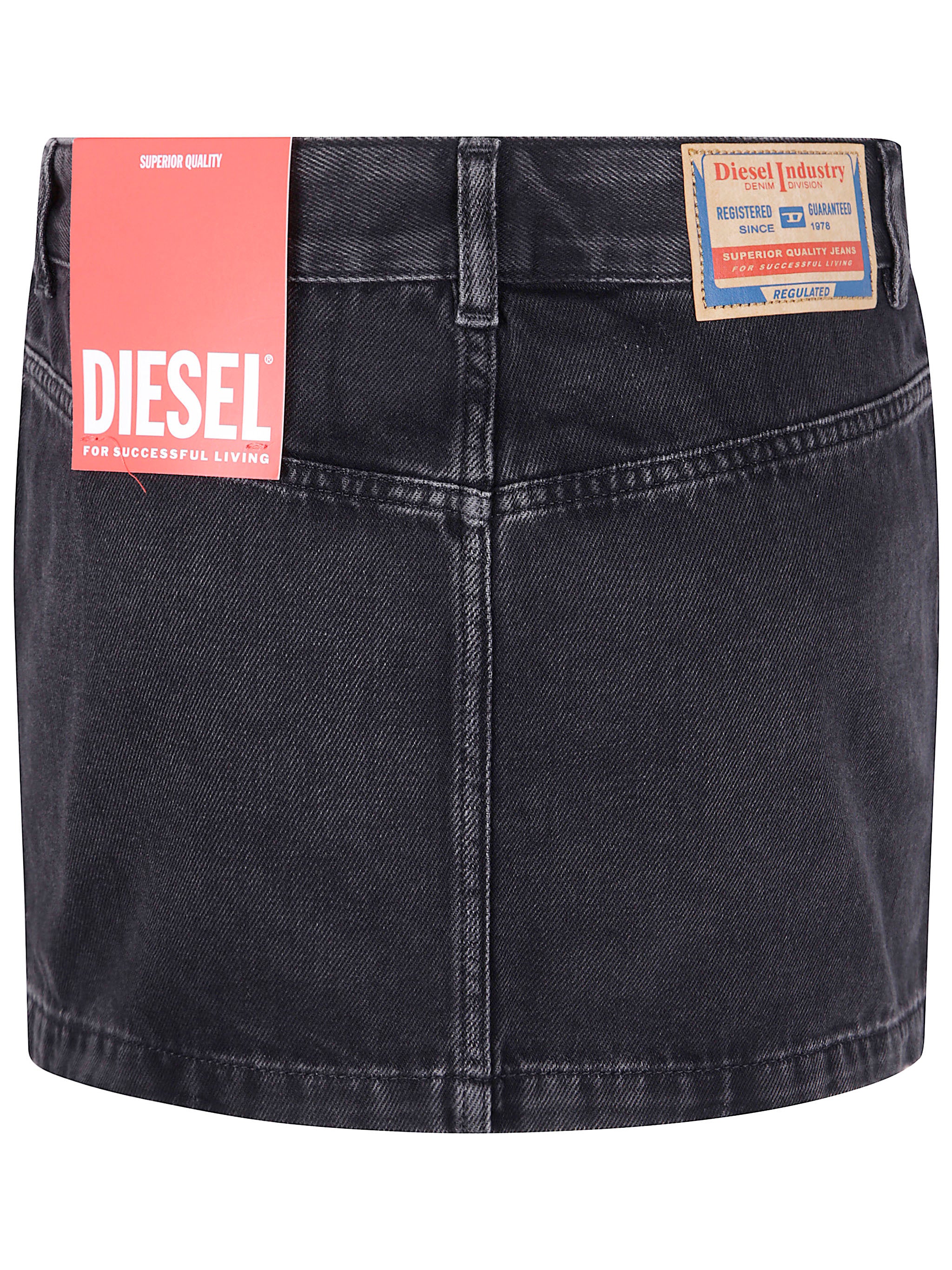 DIESEL Women's Mini Denim Skirt for FW25