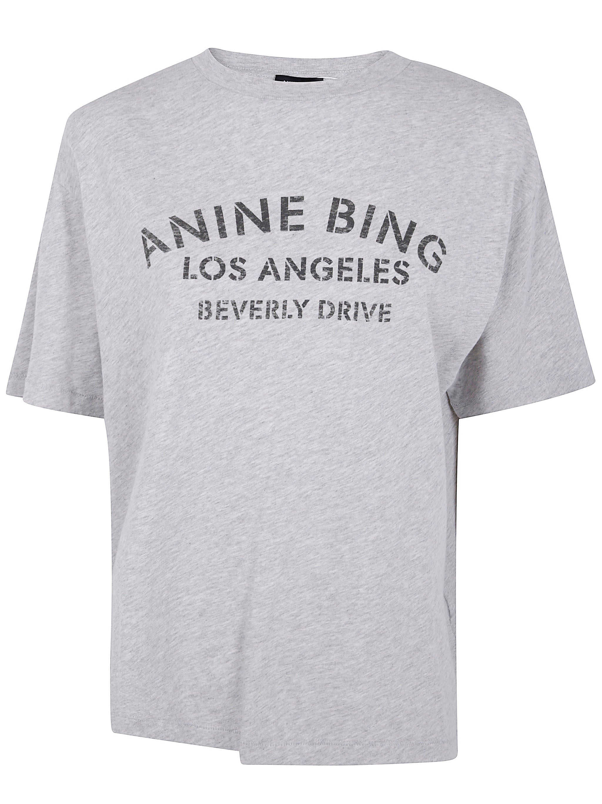 ANINE BING Cohen Tee Los Angeles Stencil T-Shirt