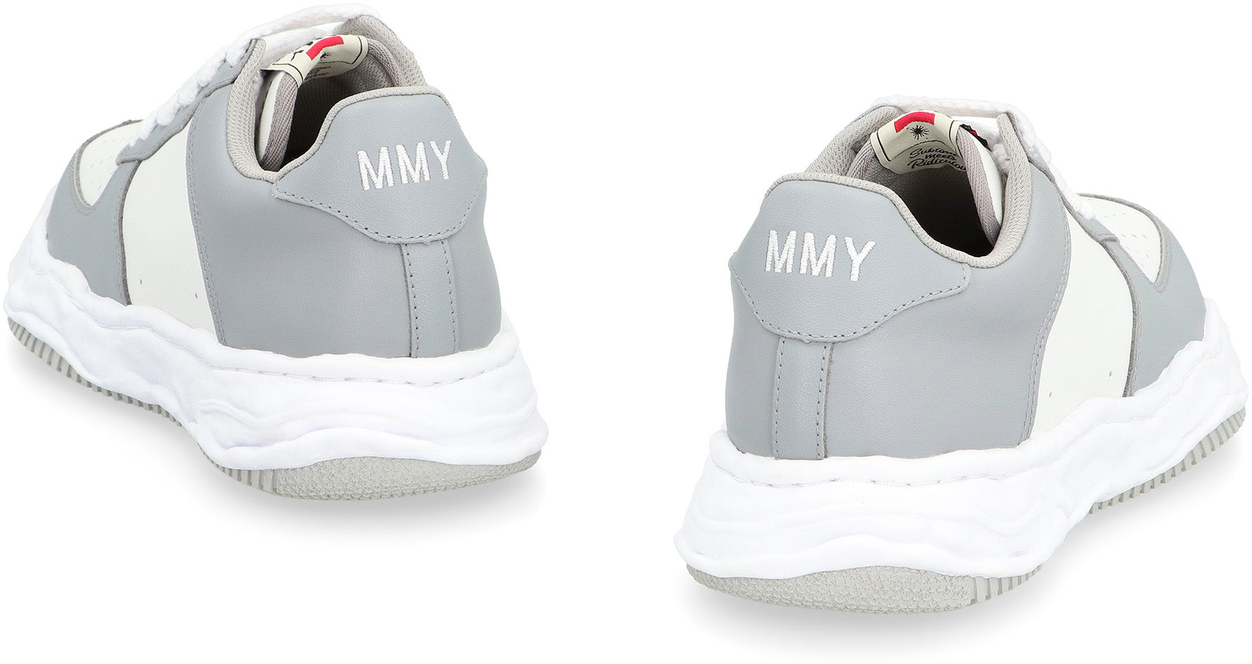 MAISON MIHARA YASUHIRO Leather Low-Top Sneakers for Men