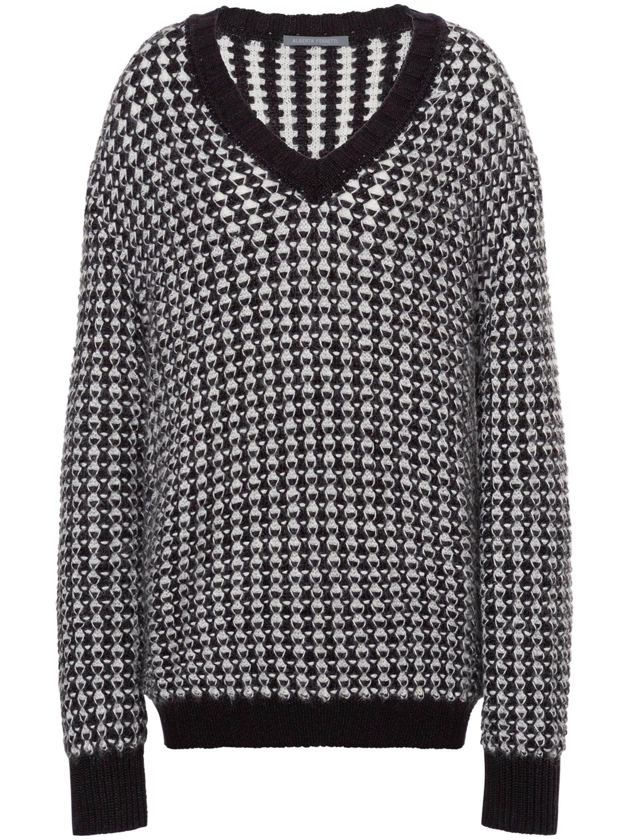 ALBERTA FERRETI Oversized Viscose Sweater for Women