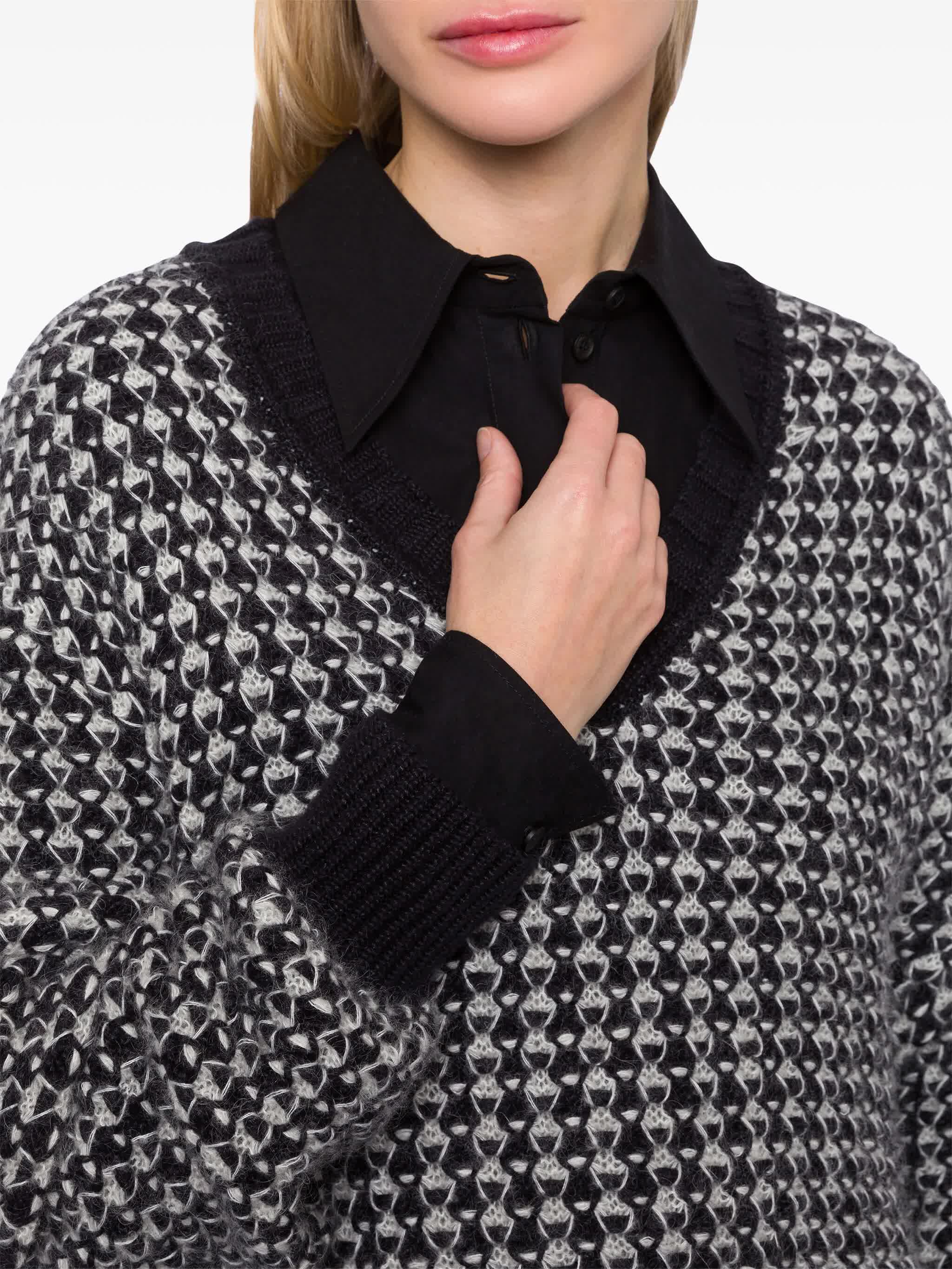 ALBERTA FERRETI Oversized Viscose Sweater for Women