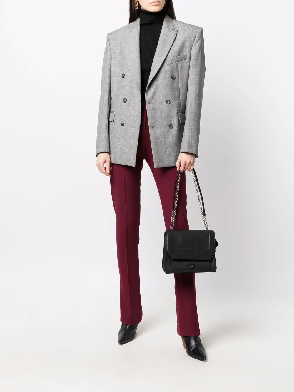 LANCEL Medium Flap Handbag