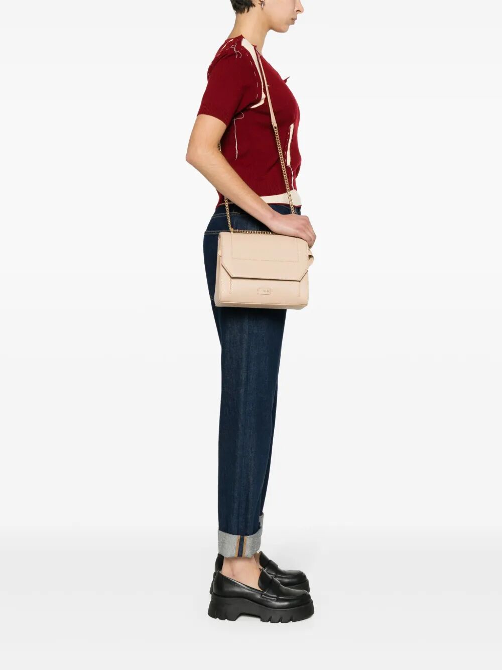 LANCEL Medium Flap Handbag