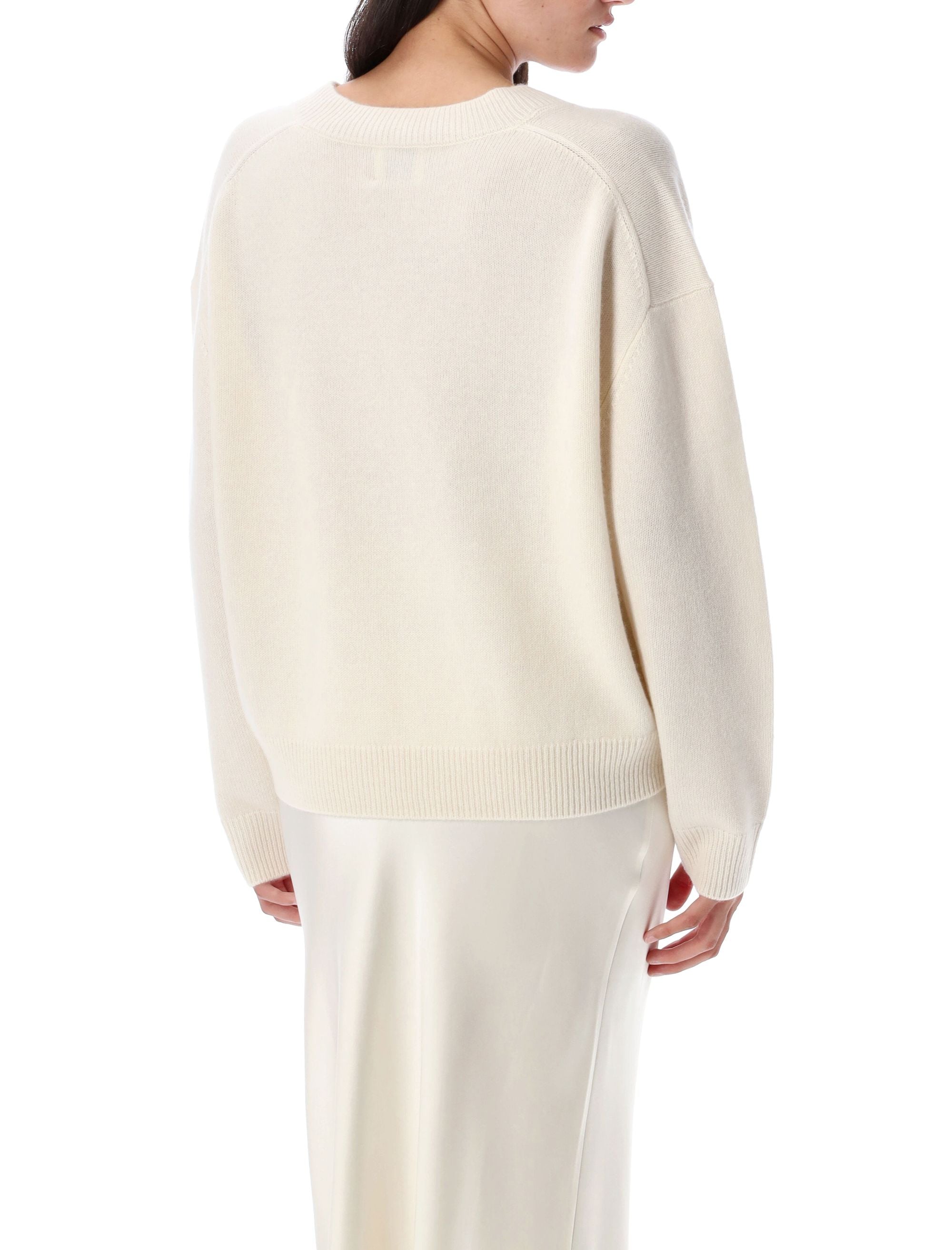 ANINE BING Lee V-Neck Sweater - Women's Size S