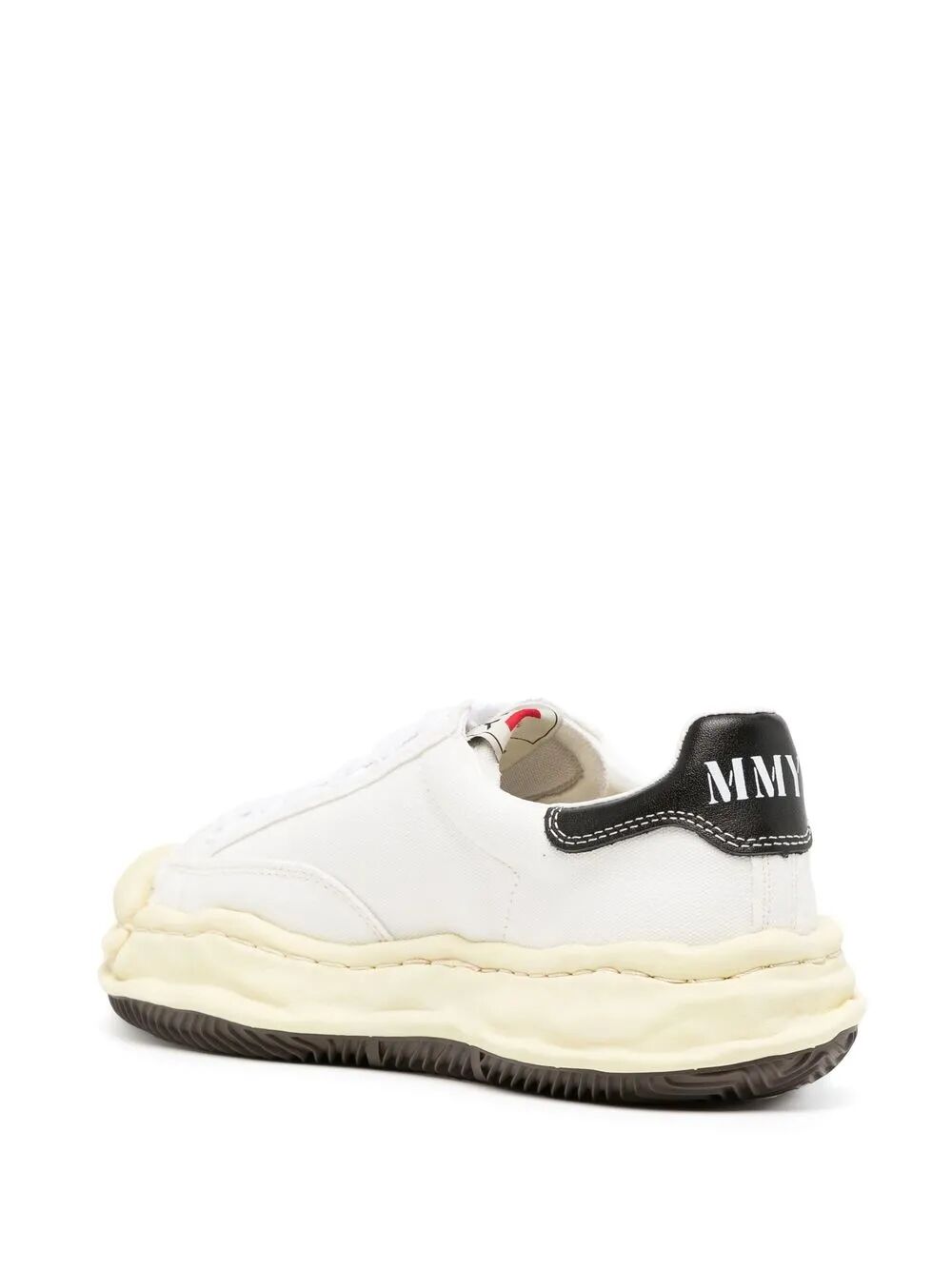 MAISON MIHARA YASUHIRO Vintage Color Original Sole Leather Low-Top Sneakers