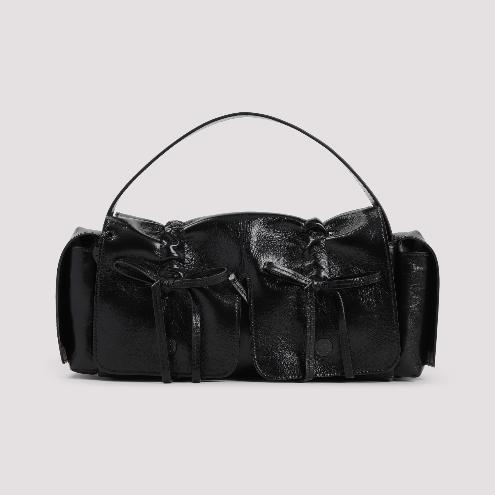 ACNE STUDIOS Foldover Top Handbag with Cargo Pockets