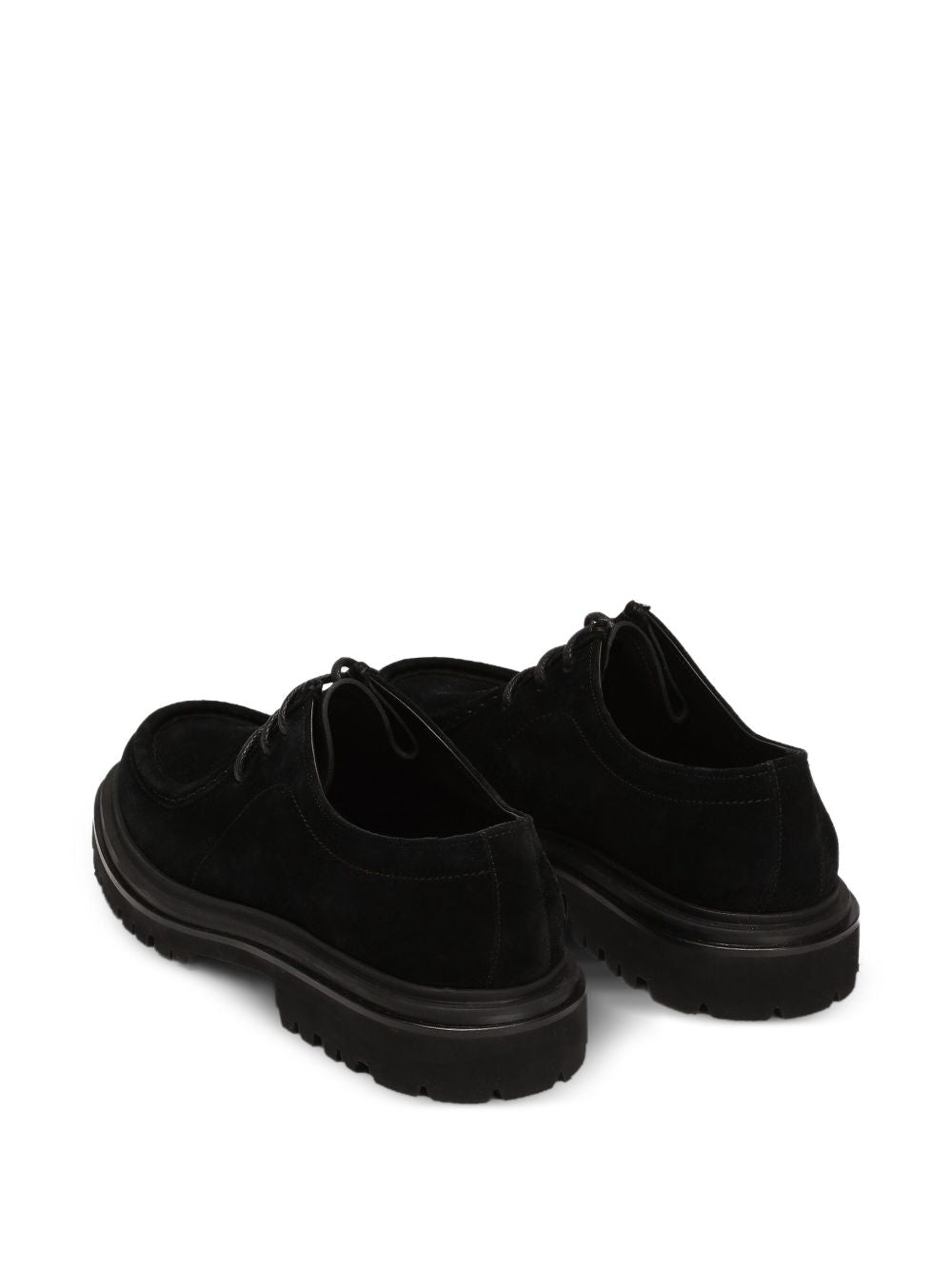 DOLCE & GABBANA Suede Lace-Up Shoes for Men - FW25 Collection