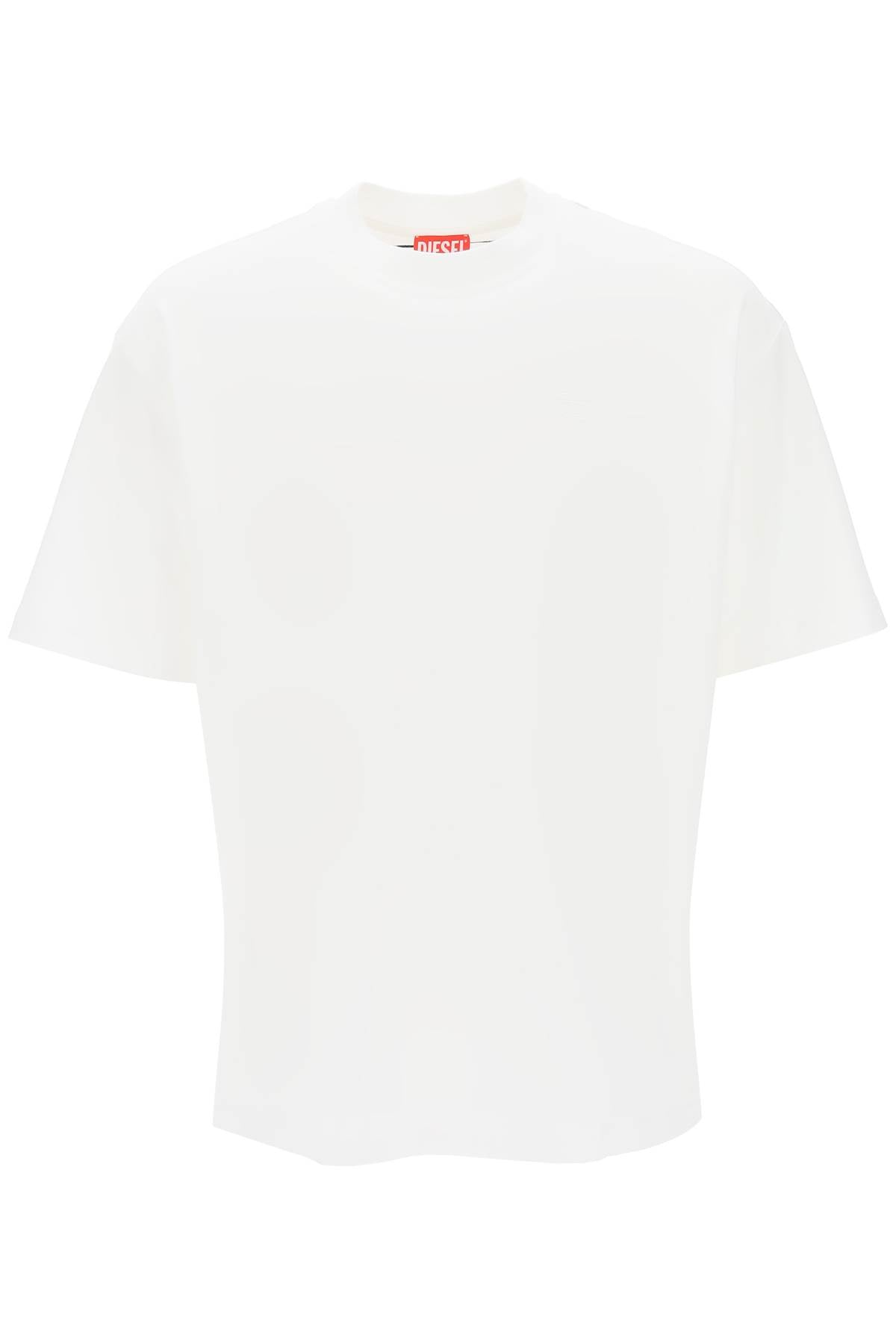DIESEL Men's Loose Fit Mini Logo T-Shirt - FW25
