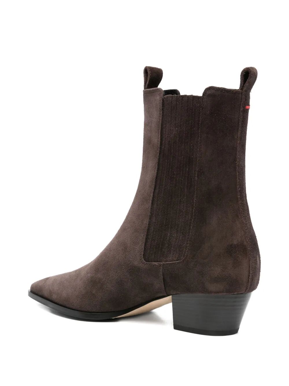 AEYDE Chic Cow Suede Ankle Boots