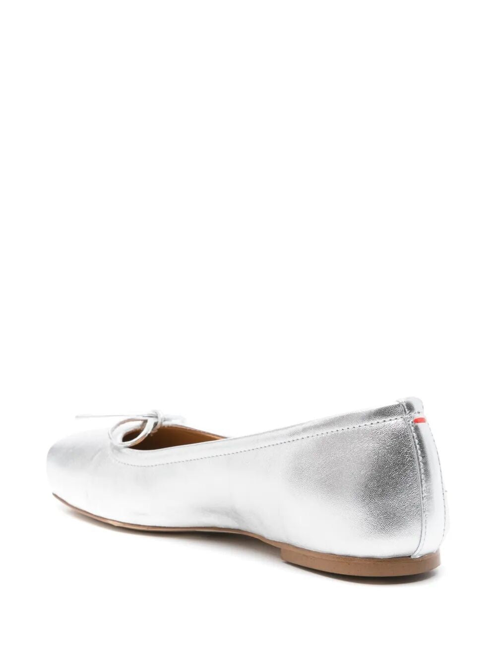 AEYDE Laminated Nappa Leather Moccasins for Women