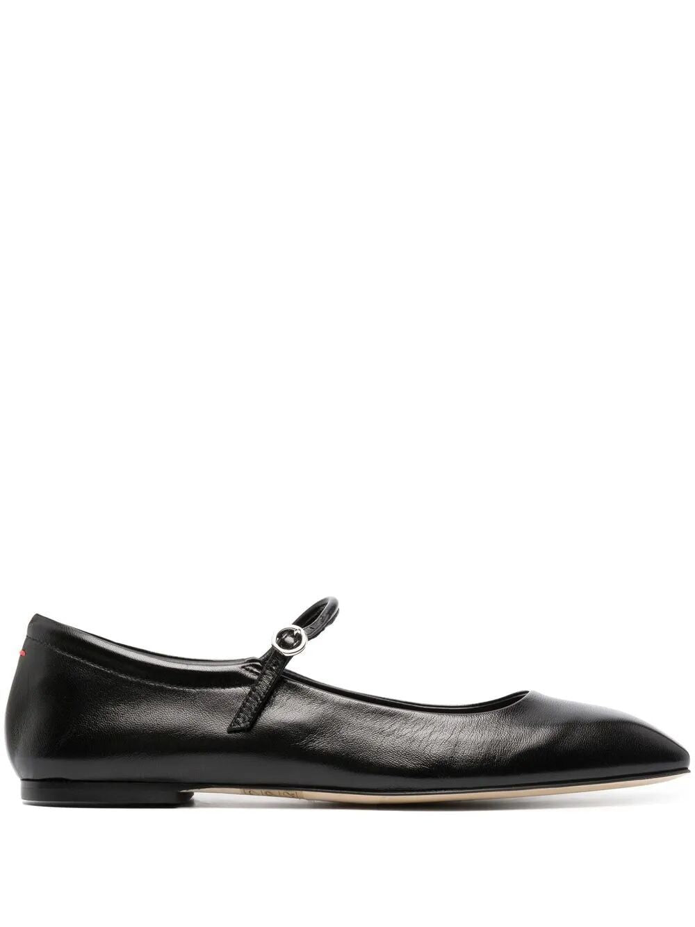 AEYDE Nappa Leather Ballerina Shoes for Women