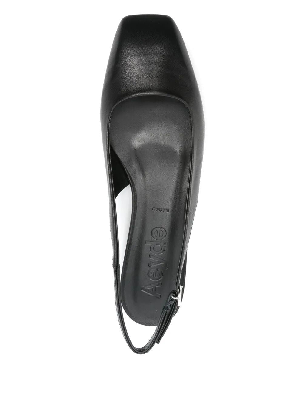 AEYDE Geraldine Nappa Leather Ballerina Shoes for Women