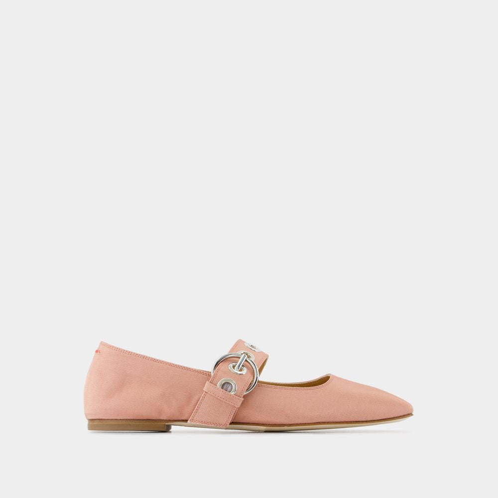 AEYDE Eyelet Ballerinas for Women