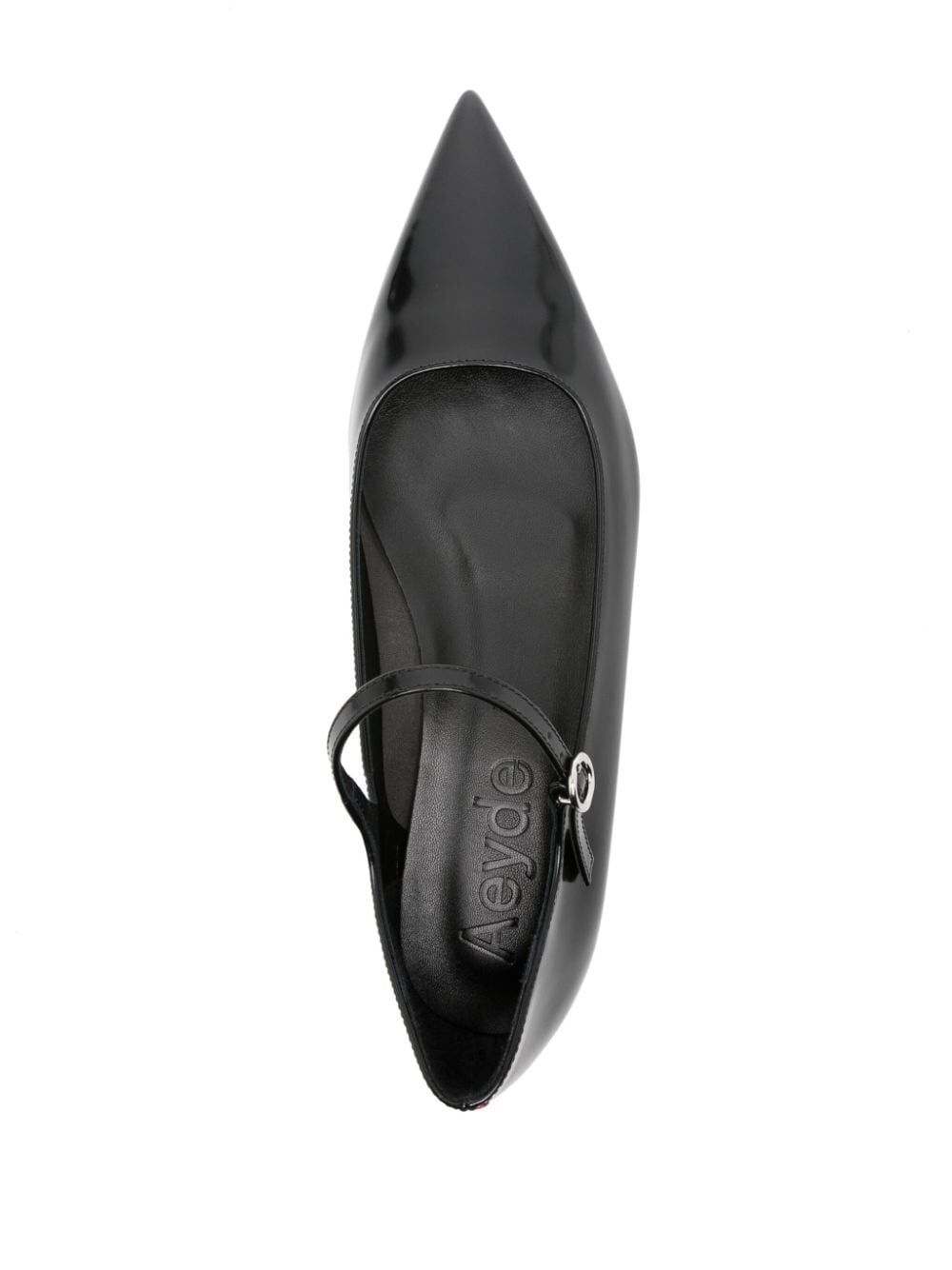 AEYDE Leather Ballerina Flats