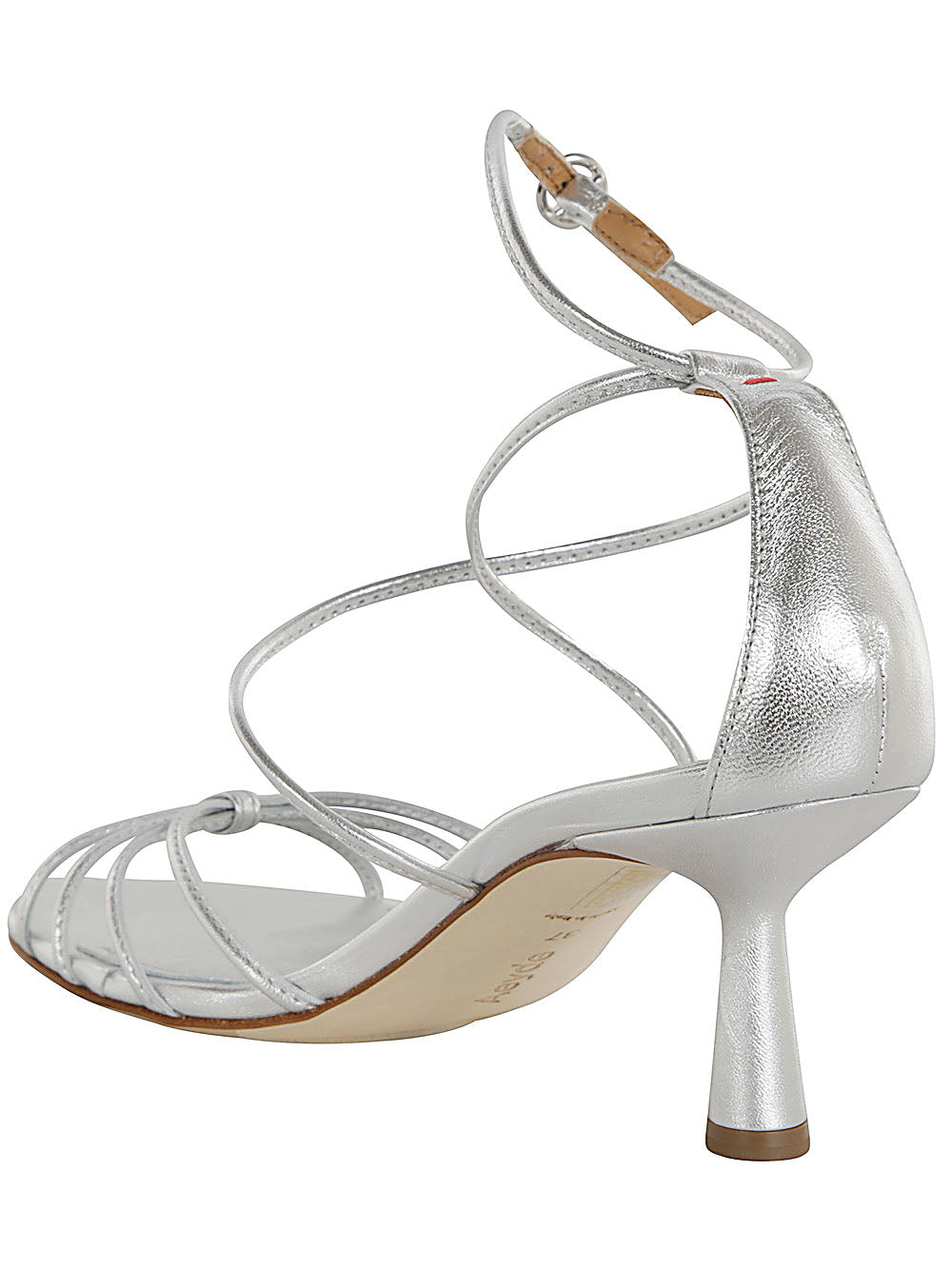 AEYDE Laminated Nappa Leather Sandals