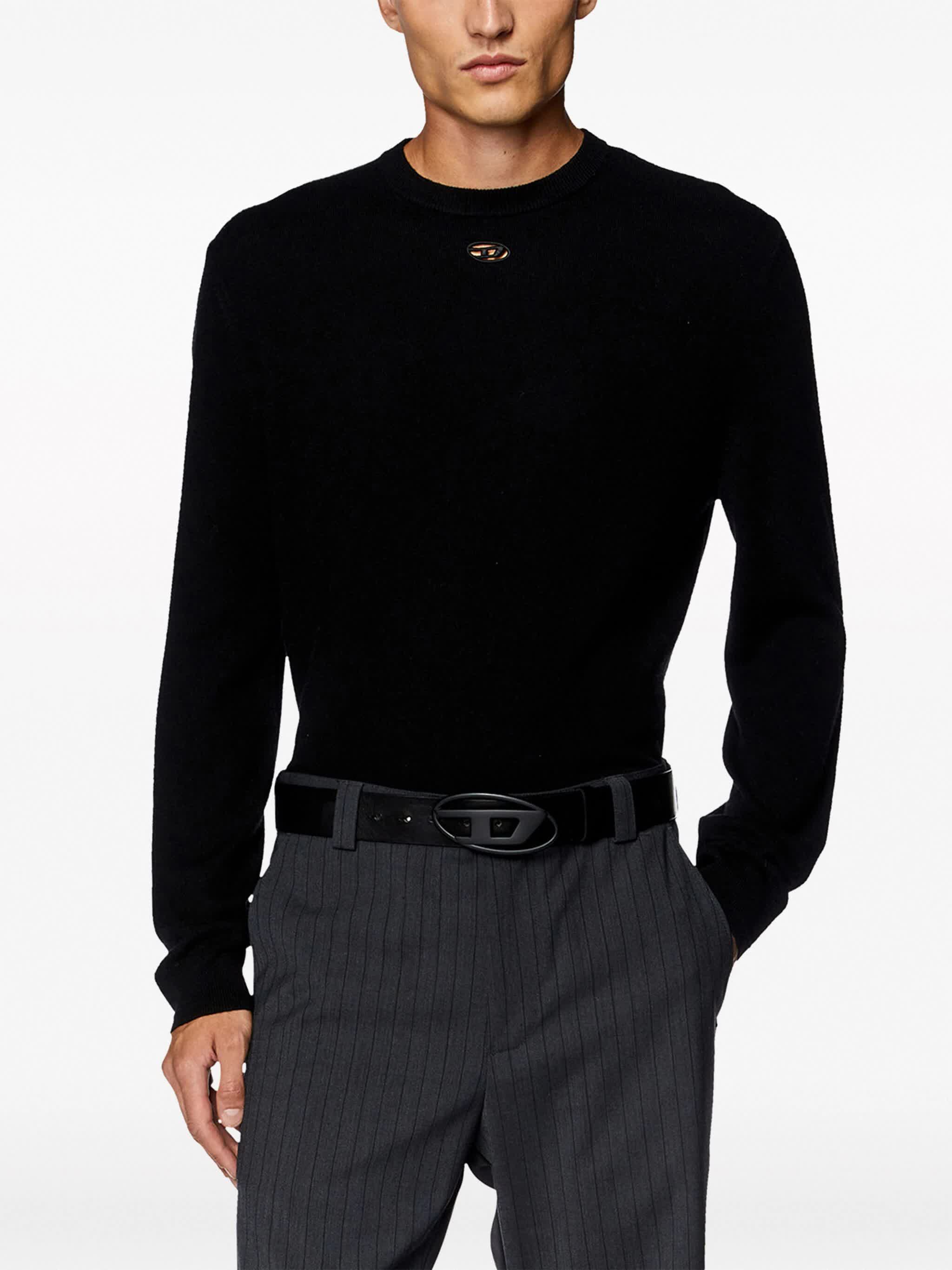 DIESEL Men's Cotton Sweater - Modern Fit