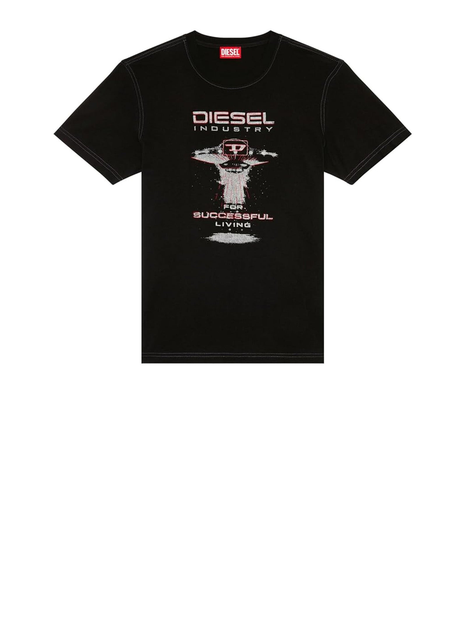 DIESEL Men's Graphic Print T-Shirt