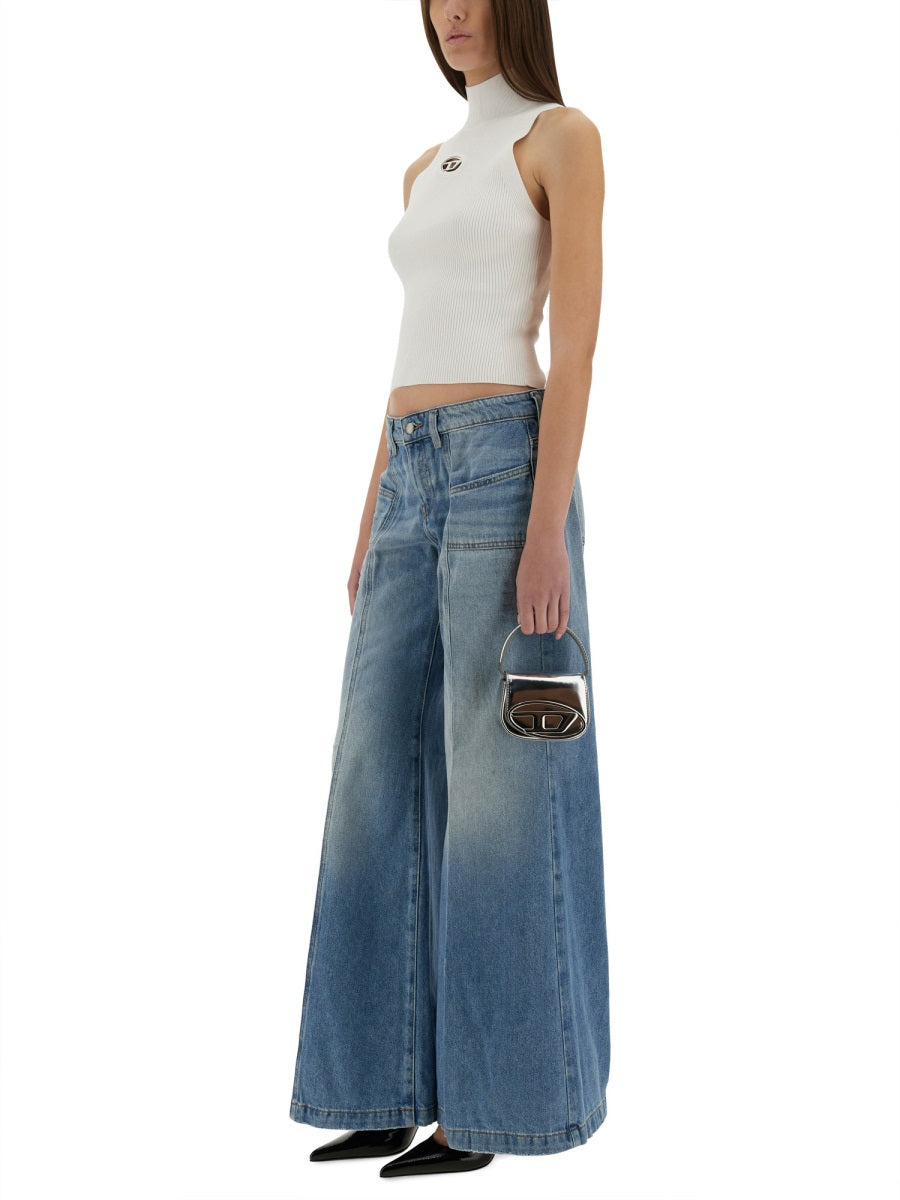 DIESEL Flare Fit Jeans - Size 26