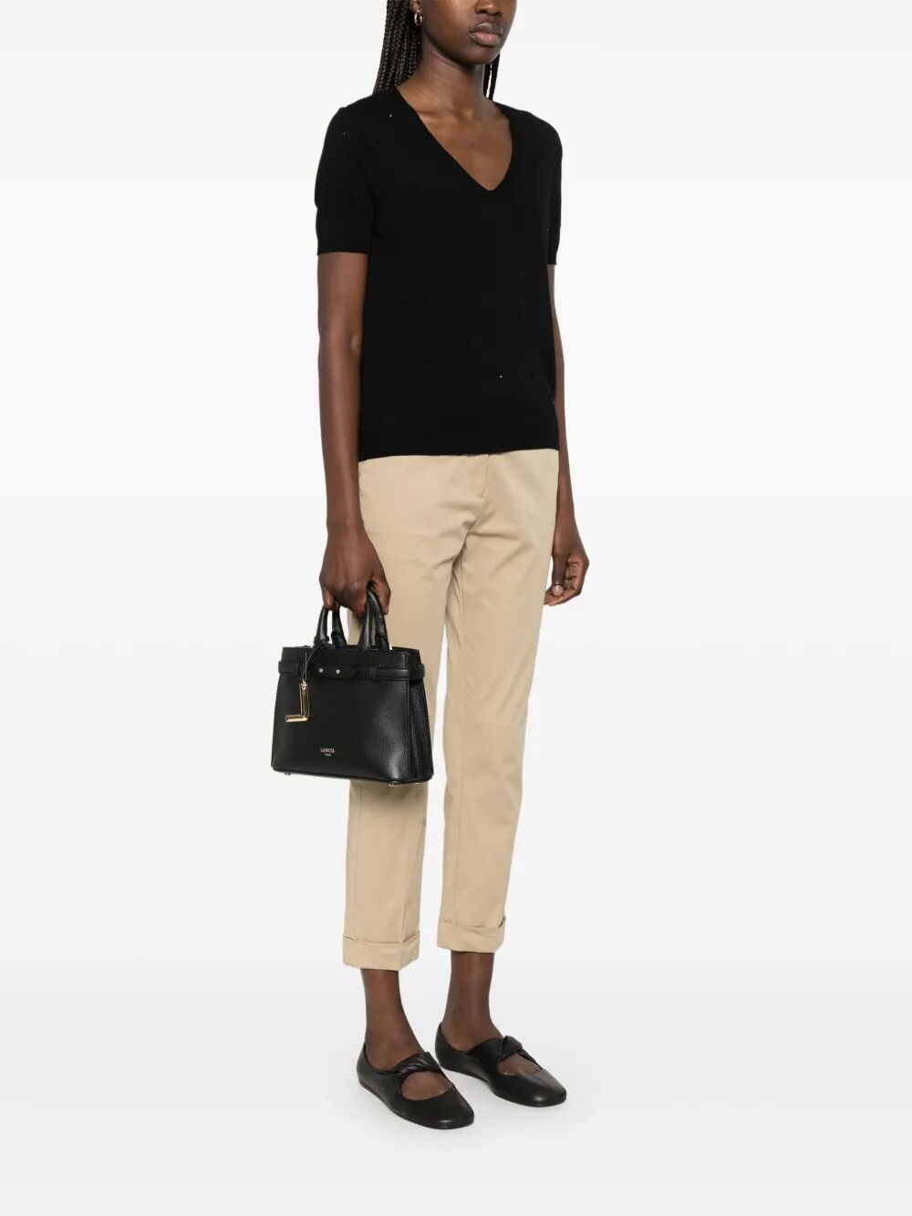 LANCEL Mini Zip Carryall