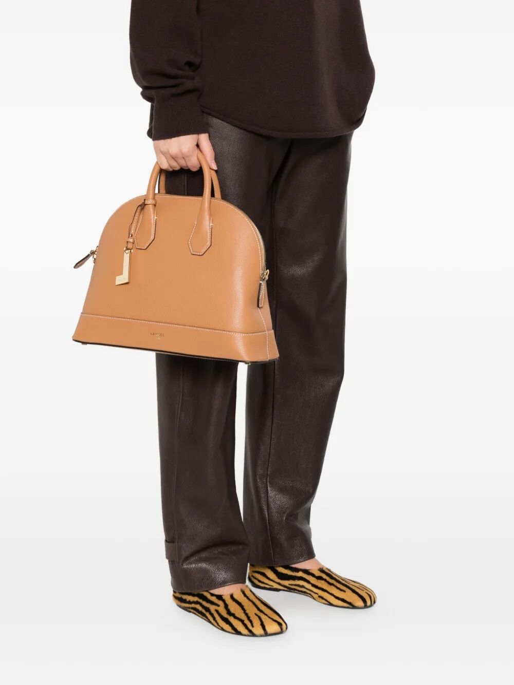 LANCEL Medium Bugatti Handbag