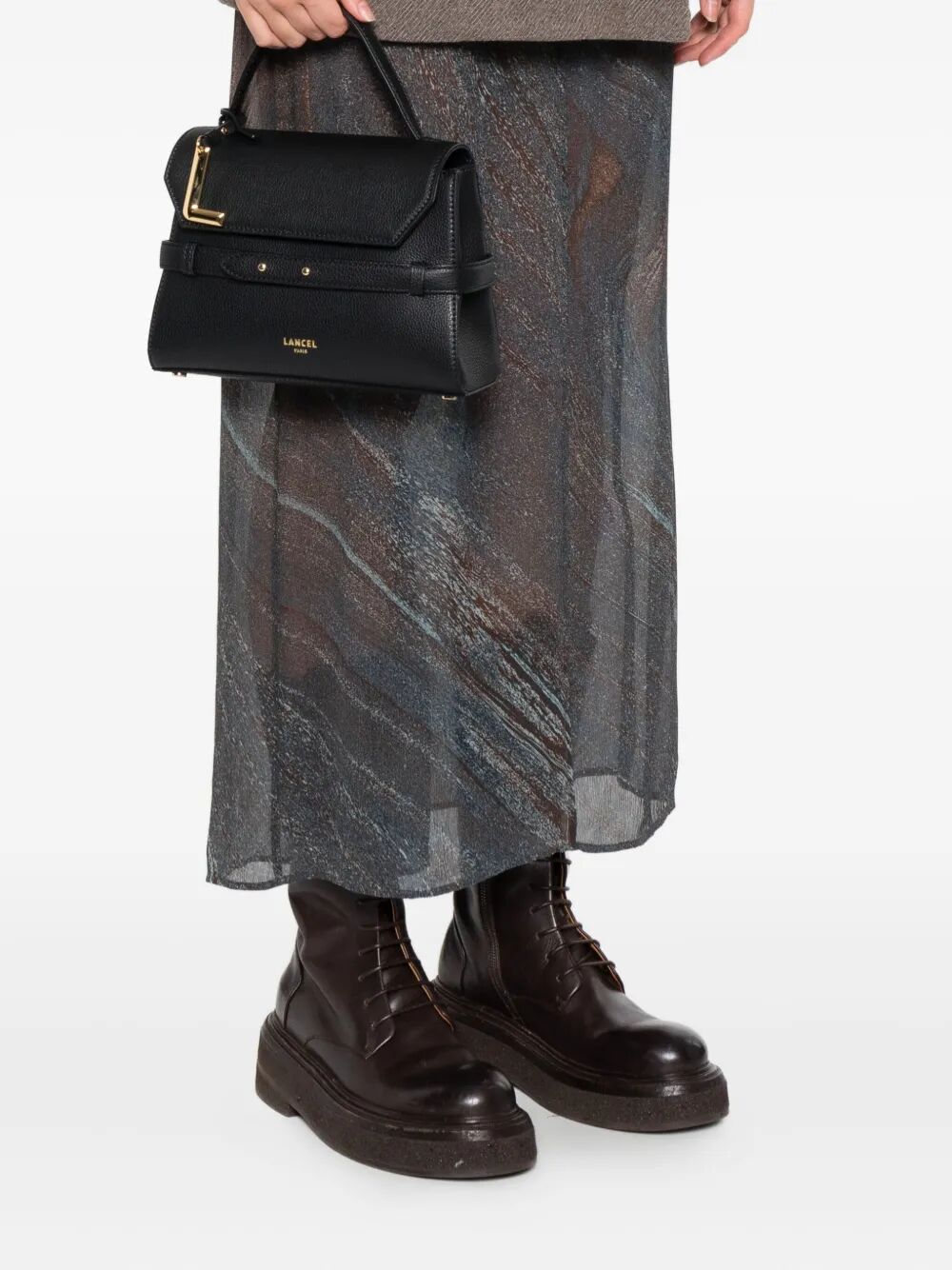 LANCEL Top Handle Mini Handbag
