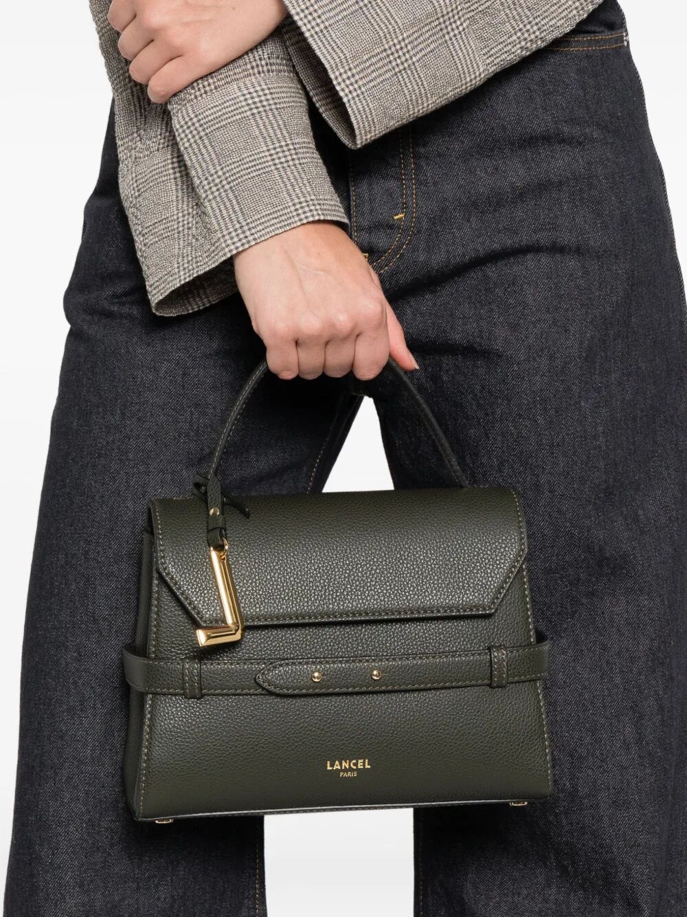 LANCEL Mini Top Handle Handbag