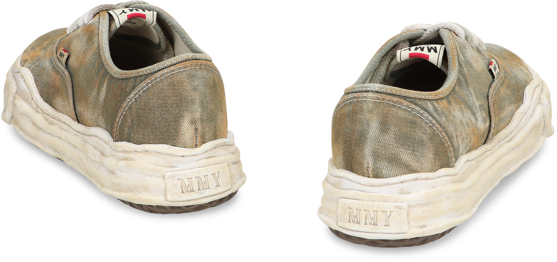 MAISON MIHARA YASUHIRO Vintage Effect Low-Top Sneakers