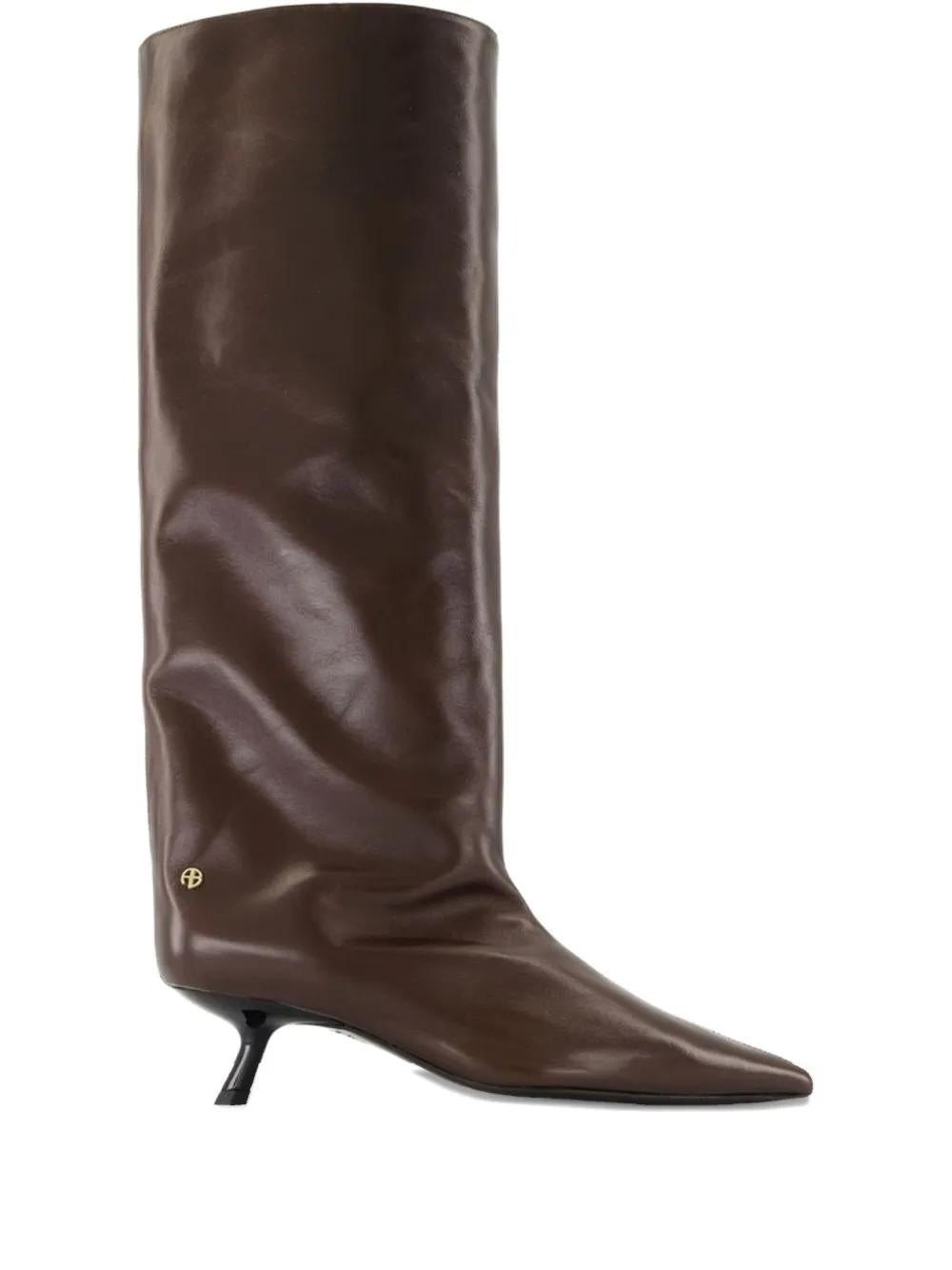 ANINE BING Tall Pointed-Toe Boots