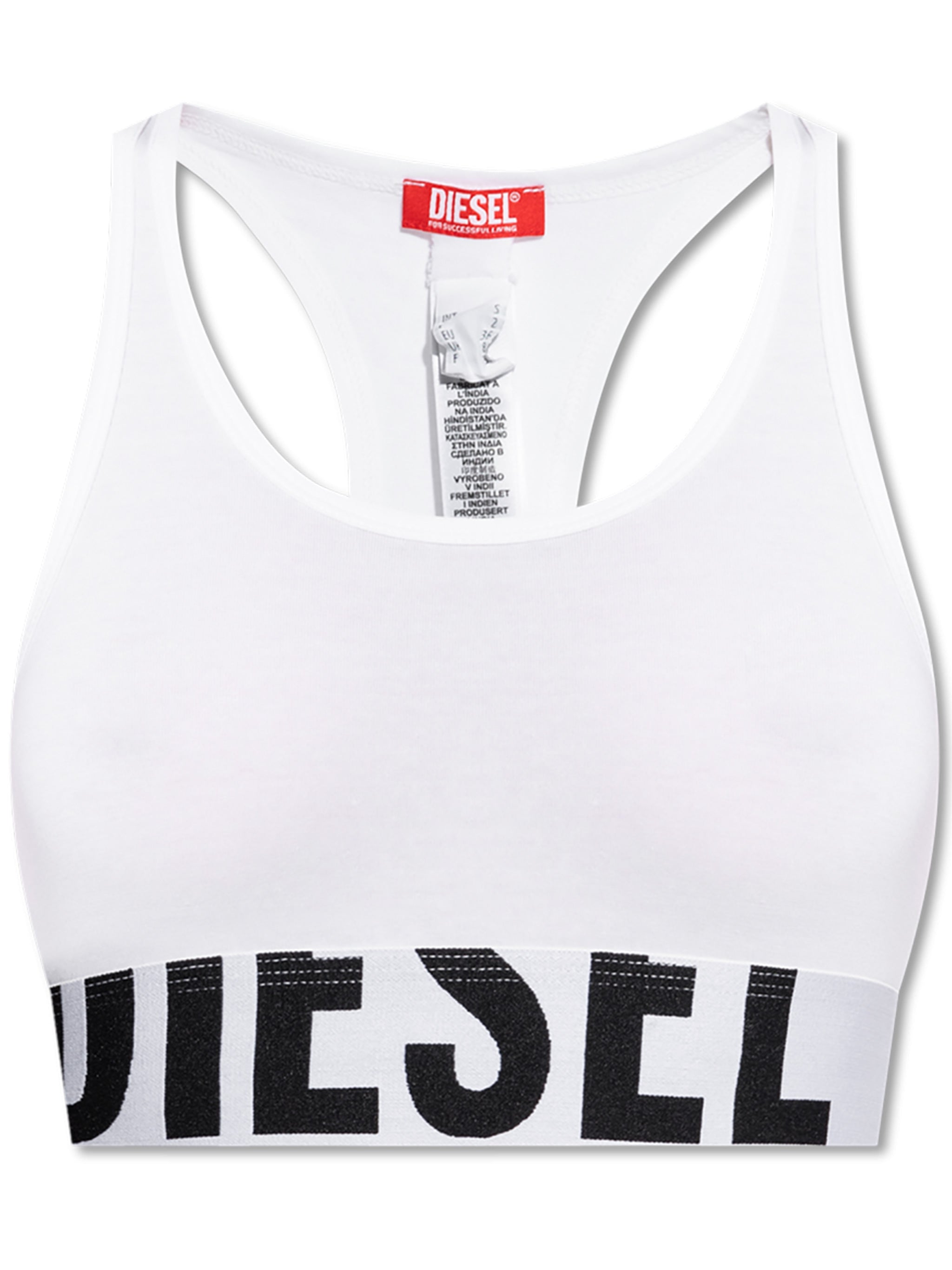 DIESEL Mini Cotton Race Bralette for Women